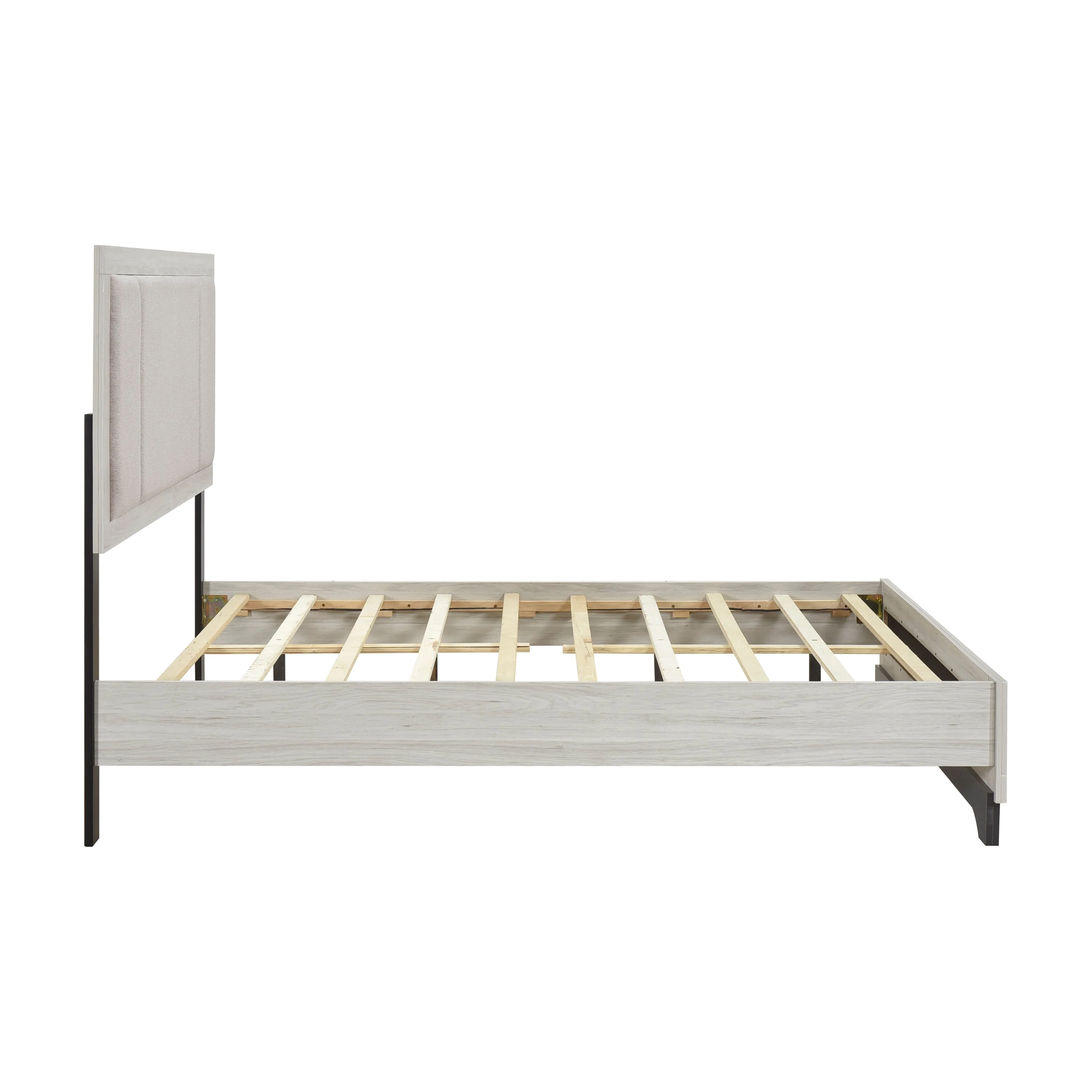 Westport White Oak/Gray Platform Bedroom Set - Image 6