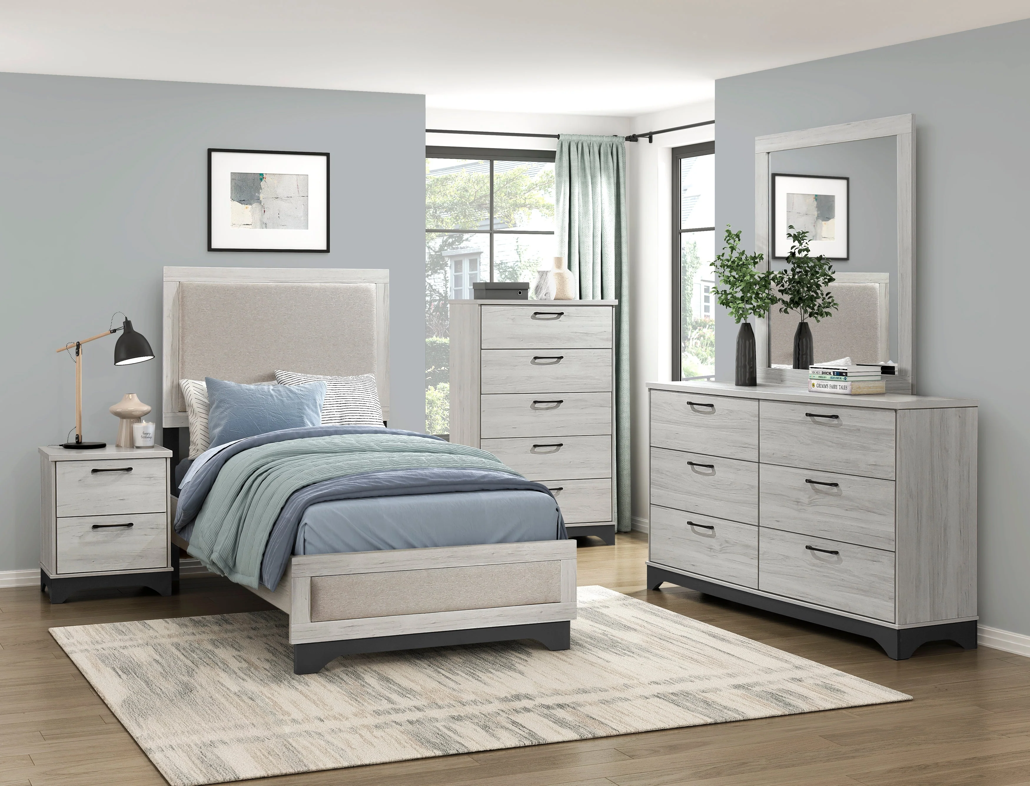 Westport White Oak Mirror - Image 4