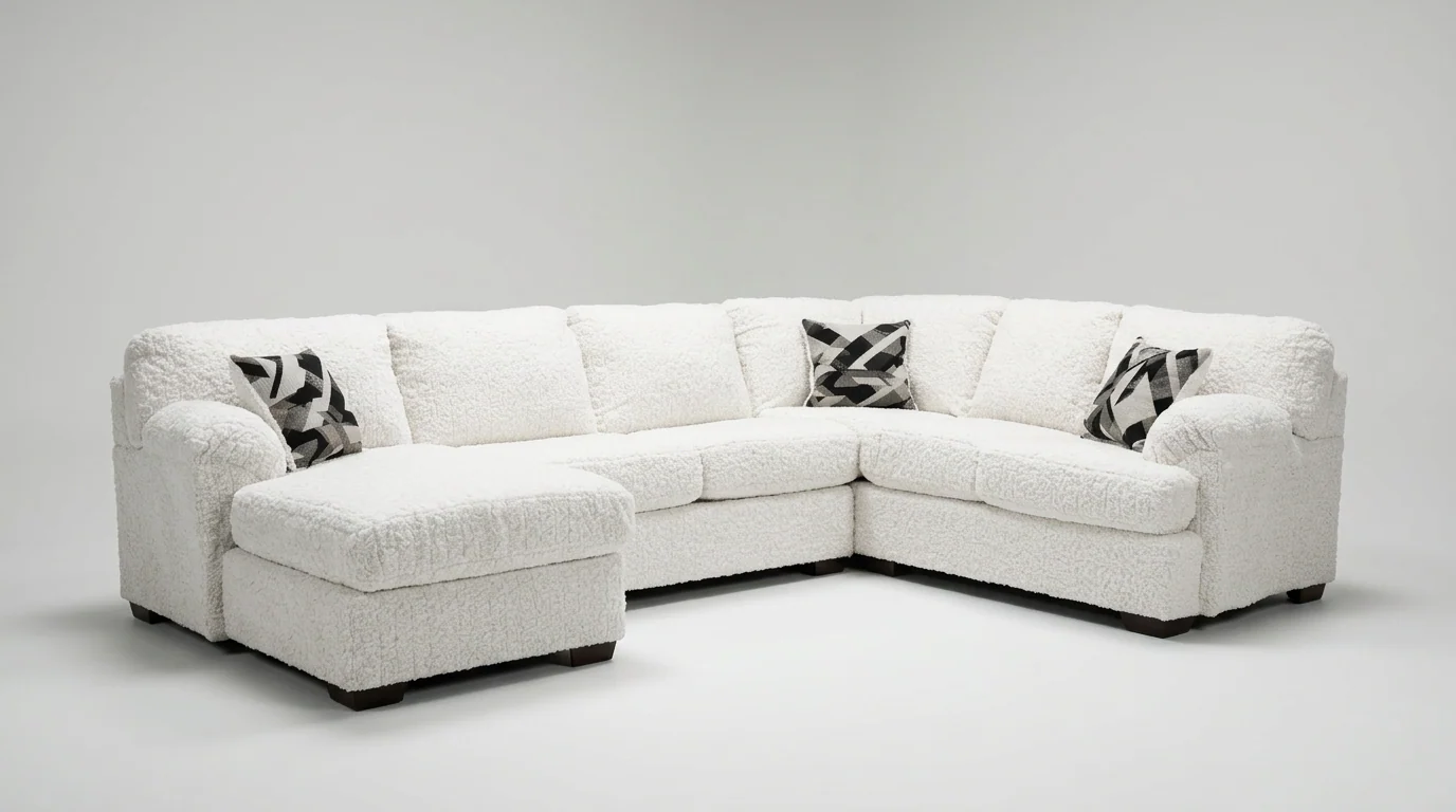 Westwood Cream LAF Sectional - Image 3