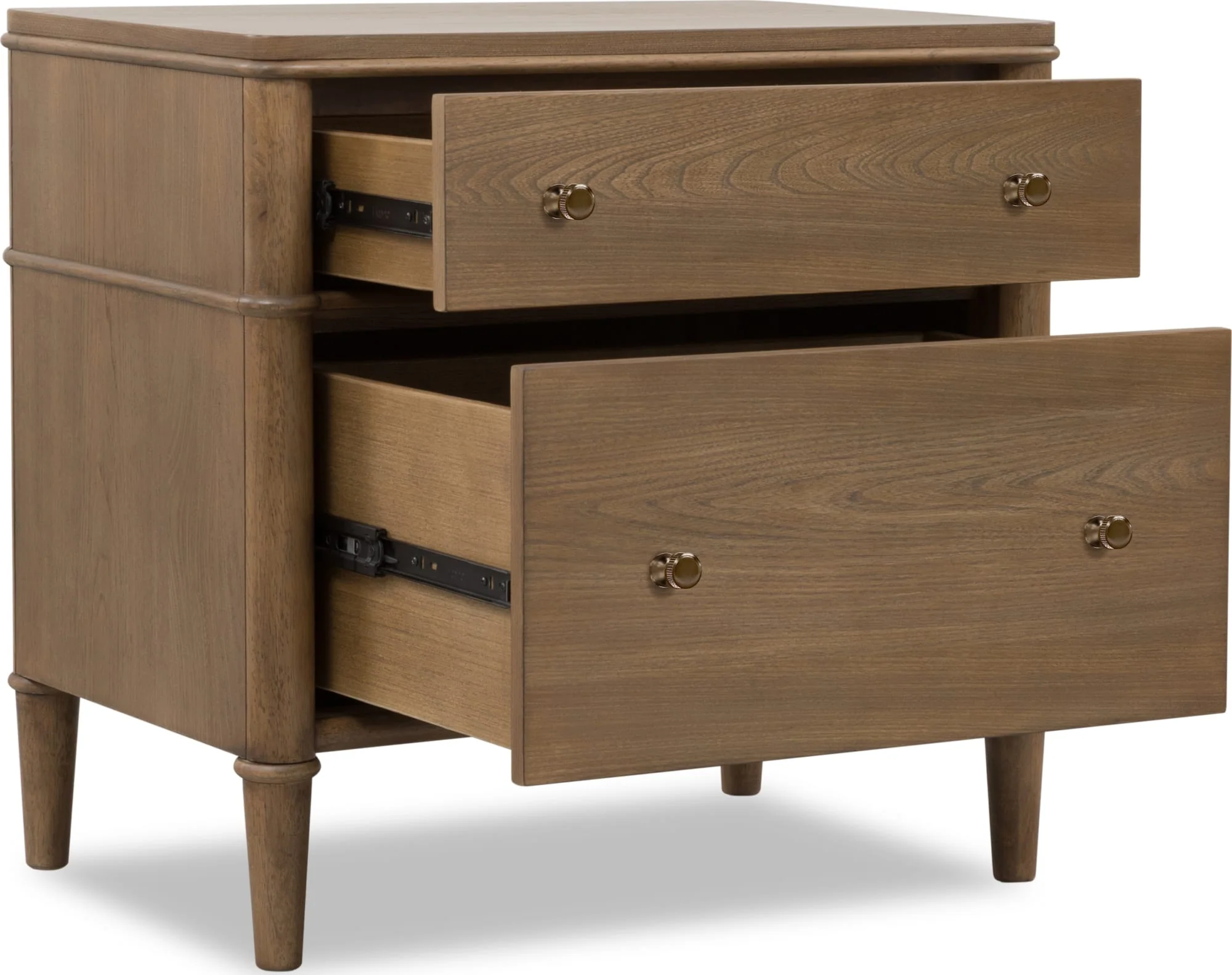 Whitmore Claystone 2-Drawer Nightstand - Image 3
