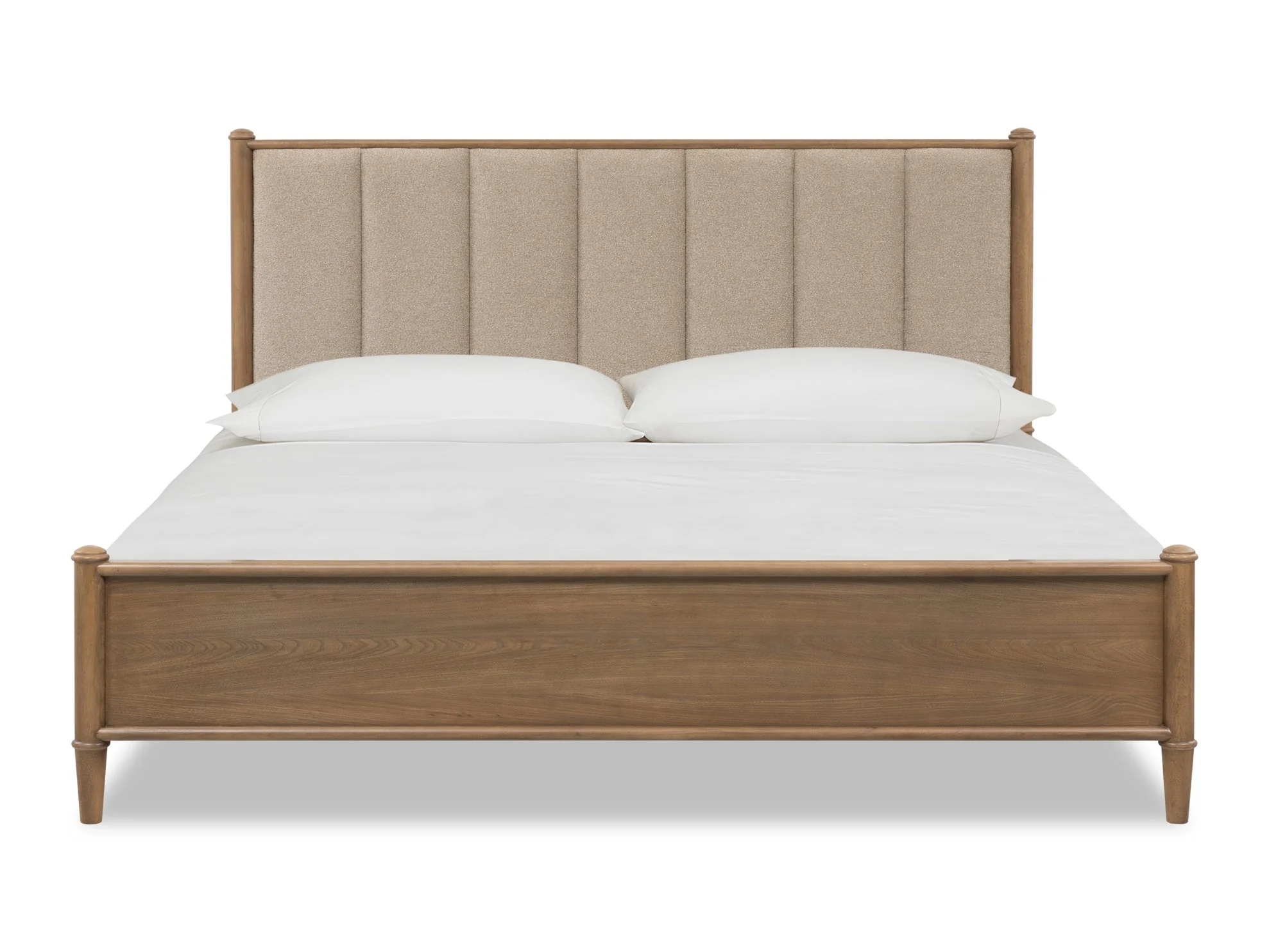 Whitmore Claystone Queen Upholstered Bed