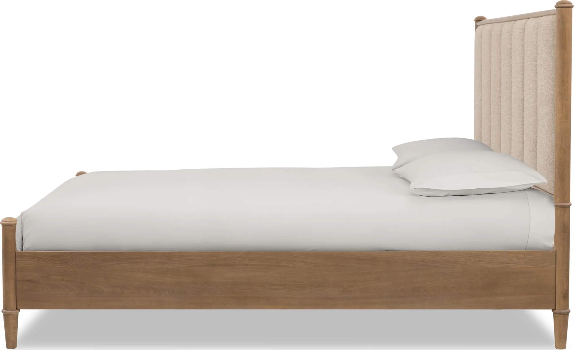 Whitmore Claystone Queen Upholstered Bed - Image 4