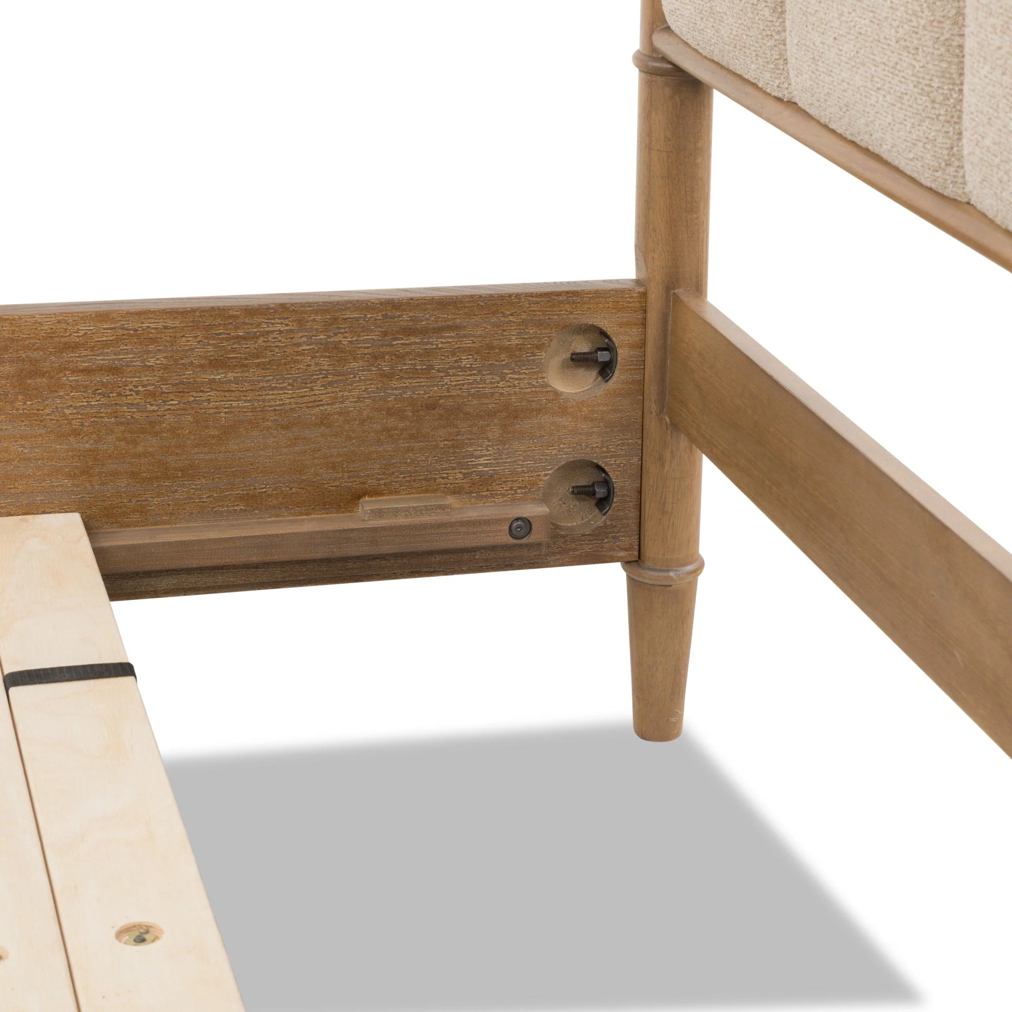 Whitmore Claystone Queen Upholstered Bed - Image 9