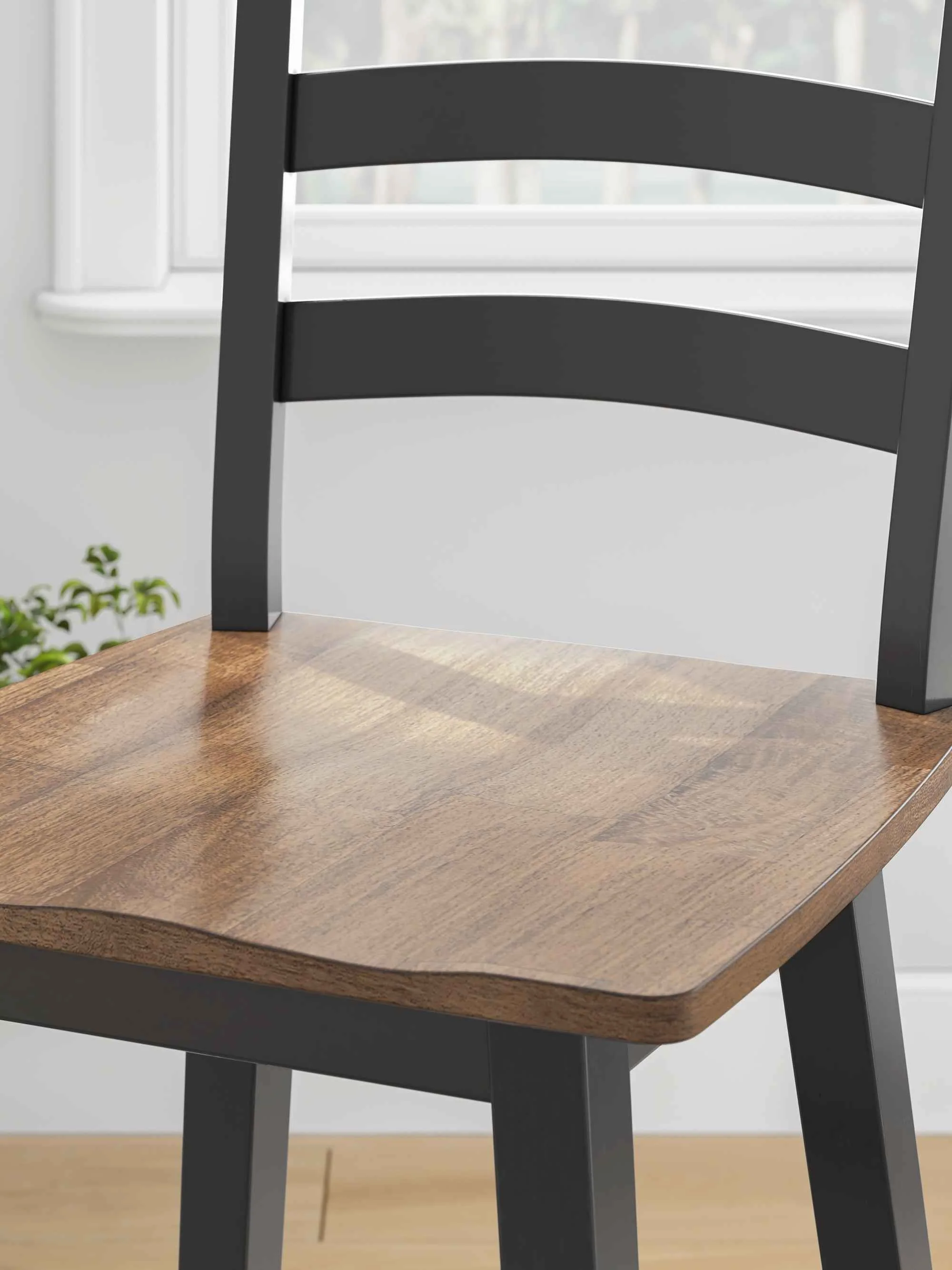 Wildenauer Brown/Black Bar Table and 2 Barstools - Image 17