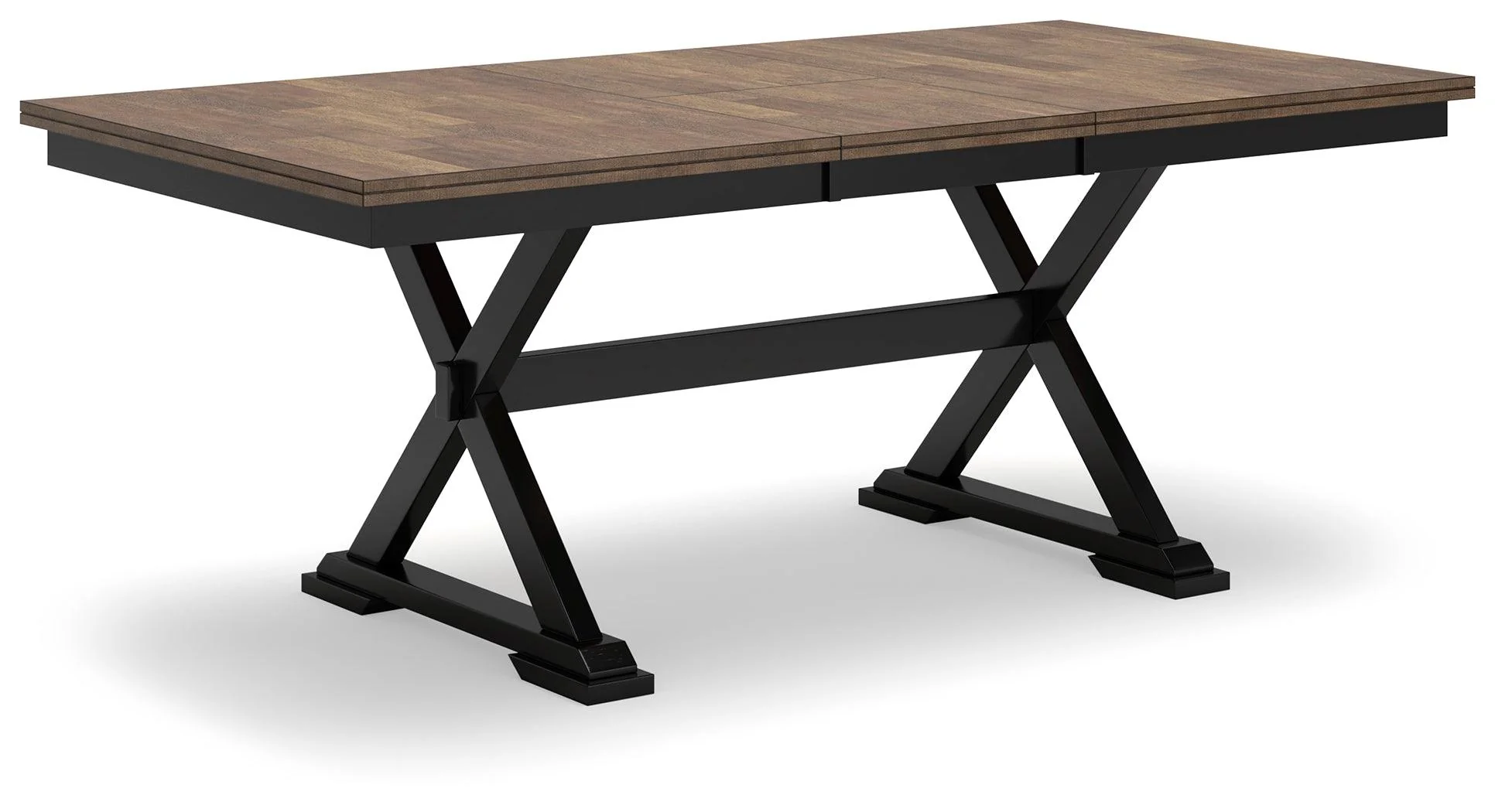 Wildenauer Brown/Black Dining Table and 6 Chairs - Image 3