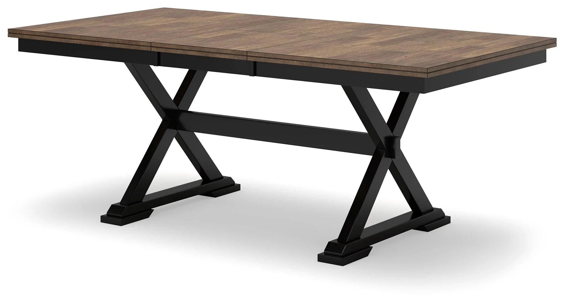 Wildenauer Brown/Black Dining Table and 6 Chairs - Image 5