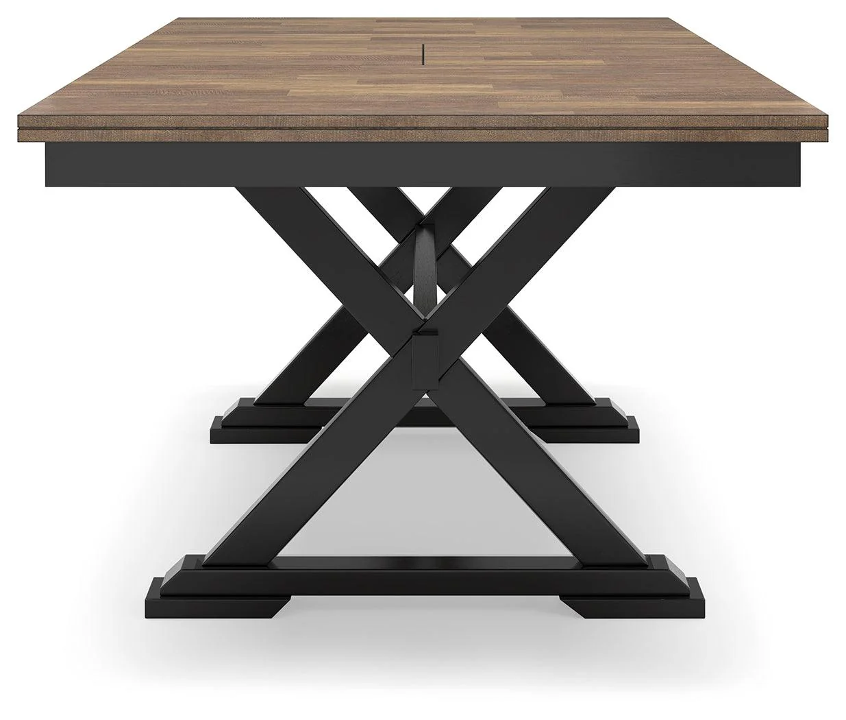 Wildenauer Brown/Black Dining Table and 6 Chairs - Image 6