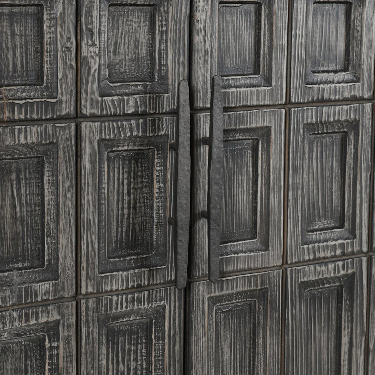 Willmark 6 Door Cabinet - Timeworn Black - Image 10