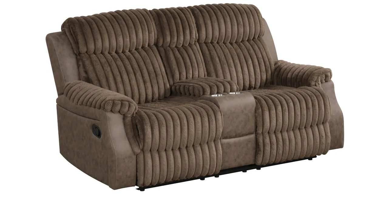 Willow Brown 3-Piece Reclining Living Room Set [Special Price] - Image 4
