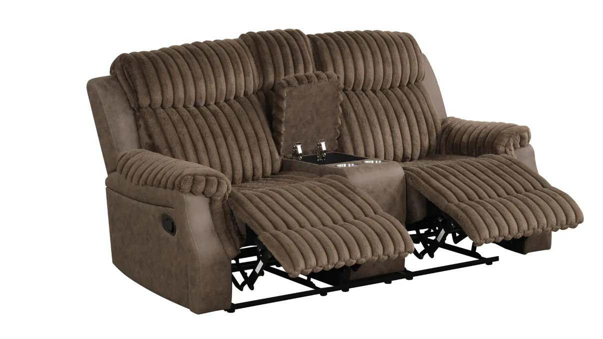 Willow Brown 3-Piece Reclining Living Room Set [Special Price] - Image 6