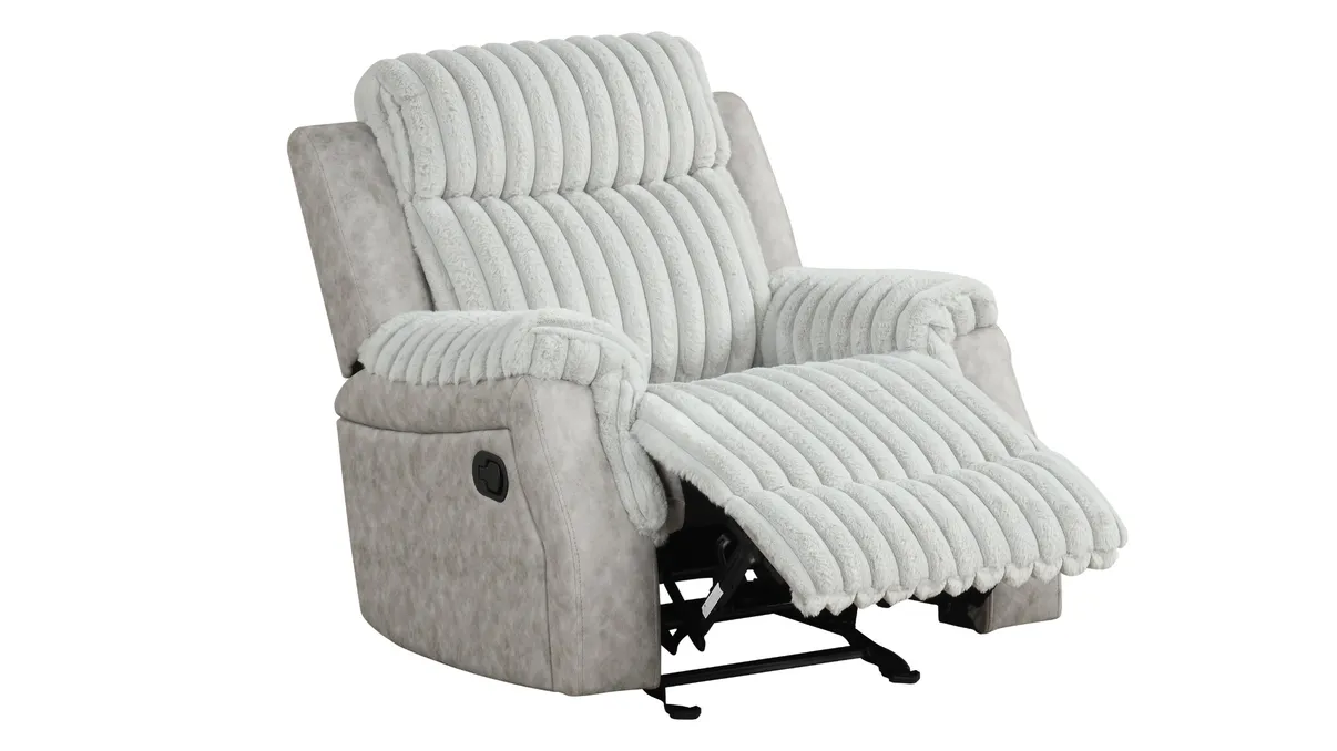 Willow Grey 3-Piece Reclining Living Room Set [Special Price] - Image 6