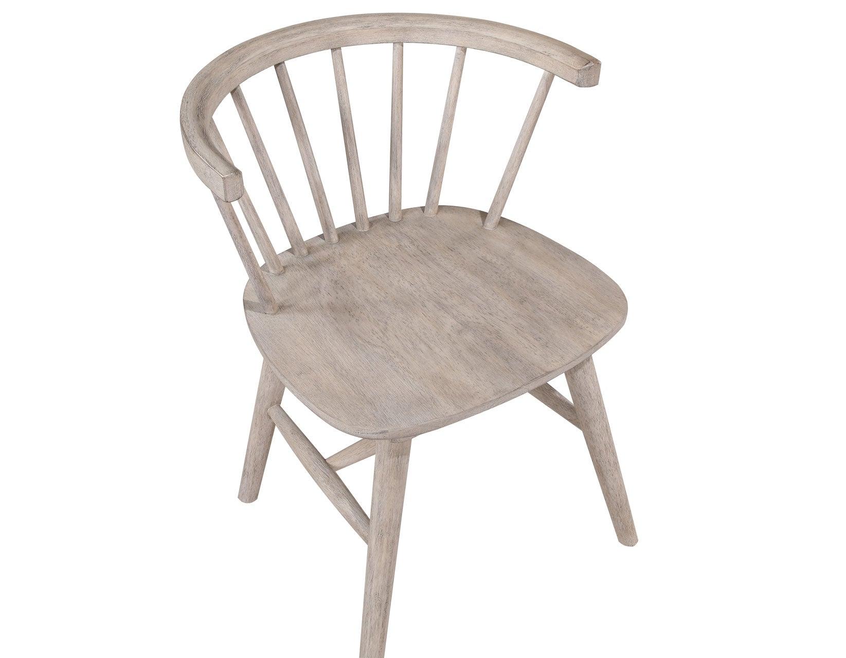 Willow Solid Wood Dining Chair, Tan - Image 8