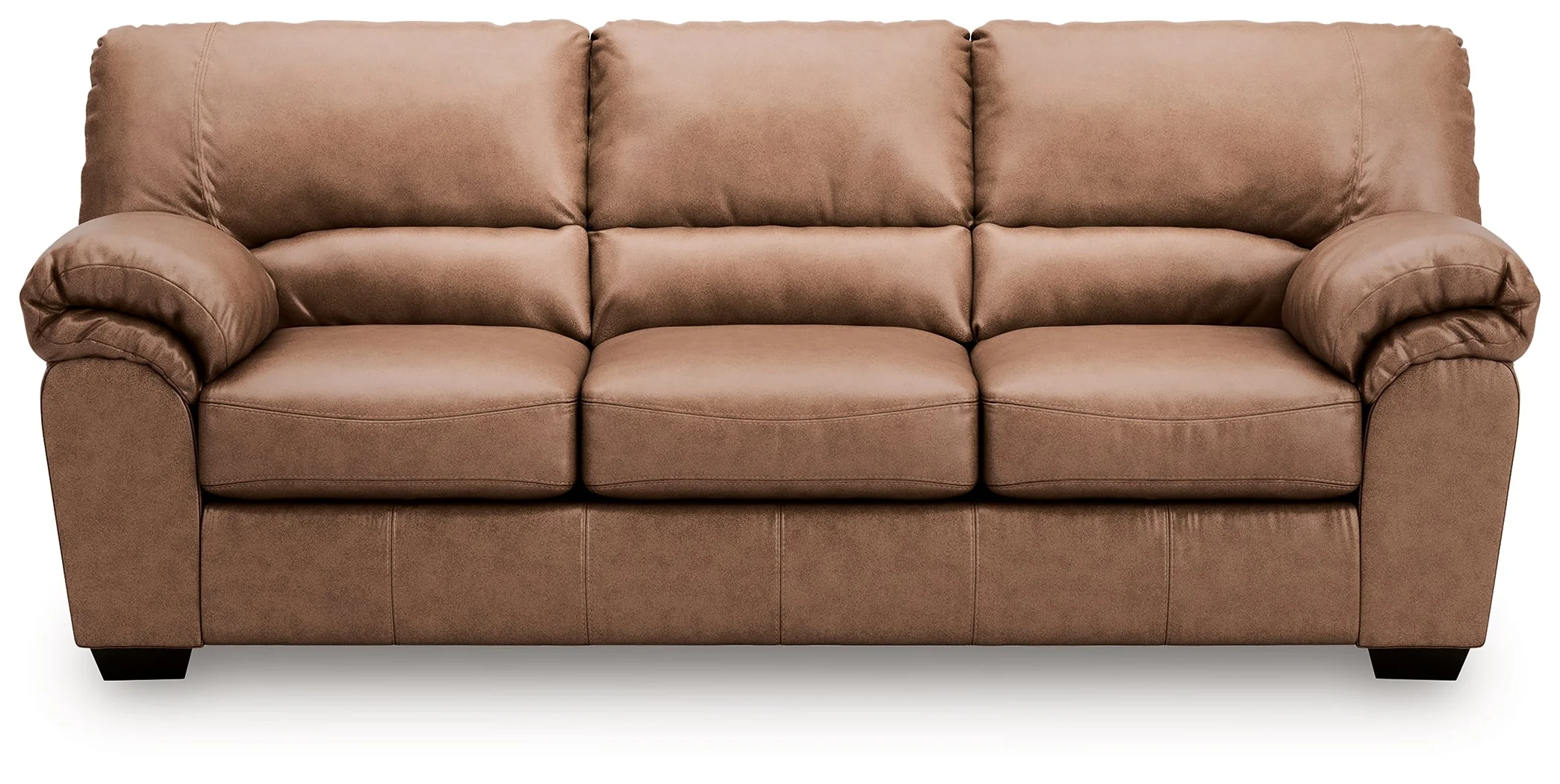 WillowBend Caramel Sofa and Loveseat - Image 8