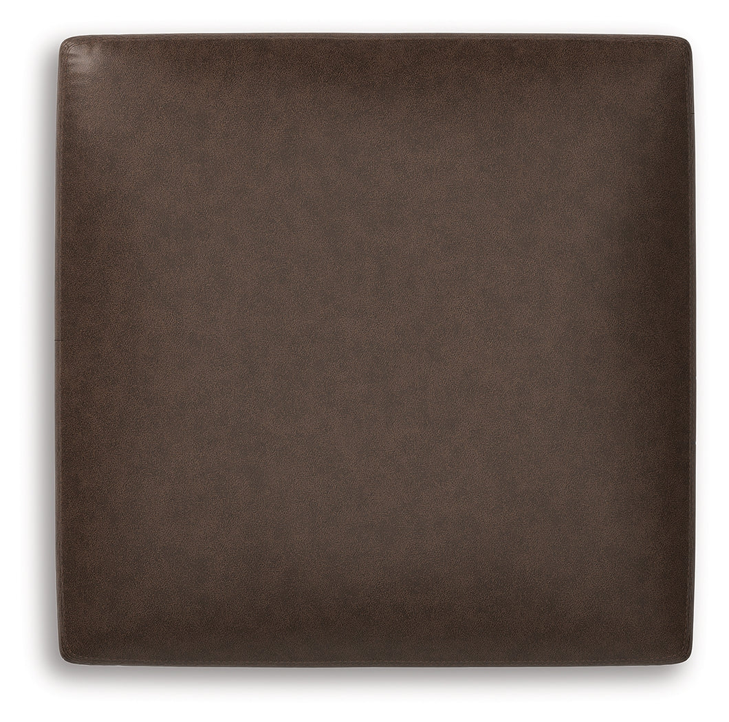 WillowBend Umber Oversized Accent Ottoman - Image 4