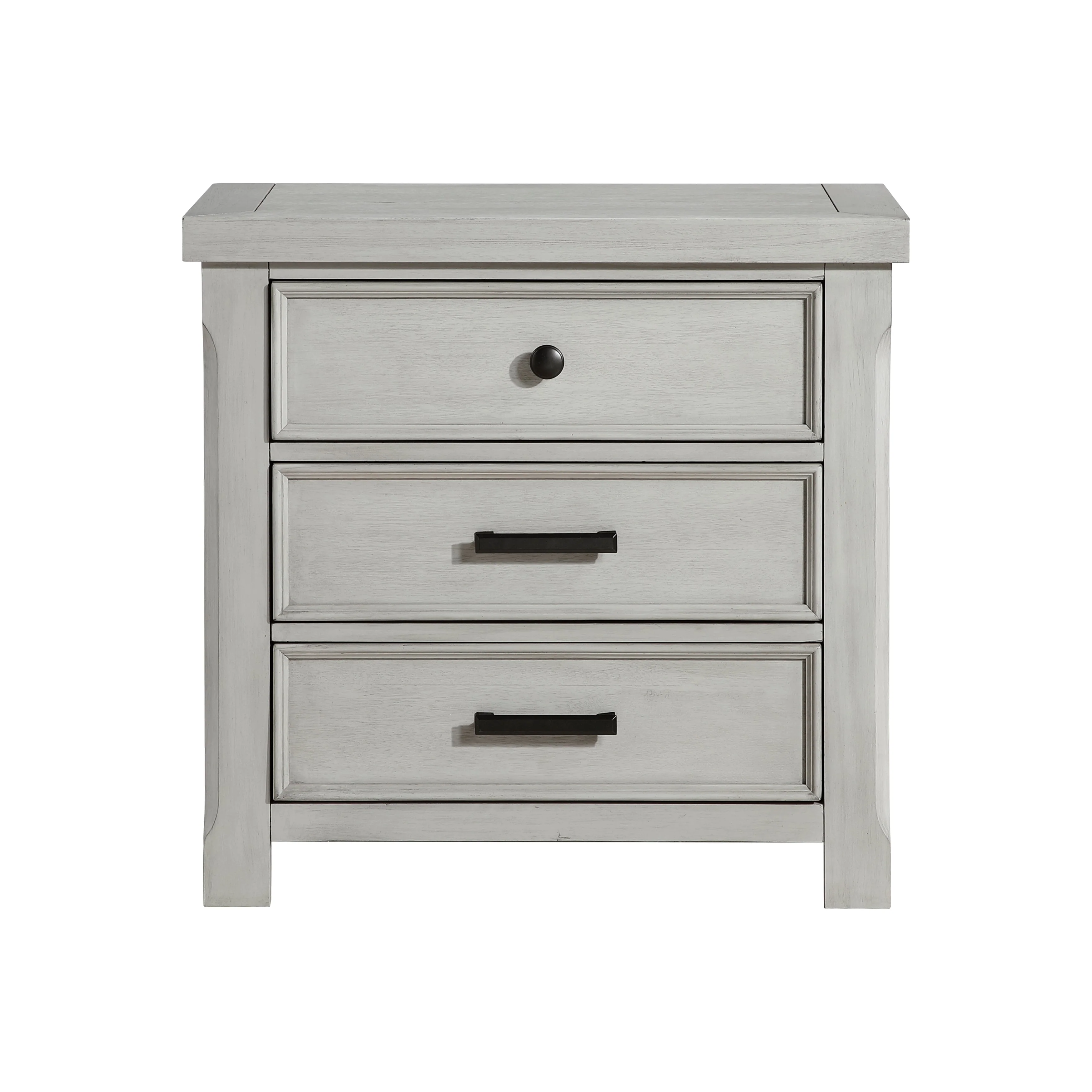 Willowbrook Light Gray Storage Platform Bedroom Set - Image 12