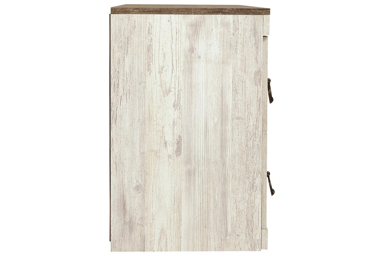 Willowton Whitewash 60" TV Stand - Image 7