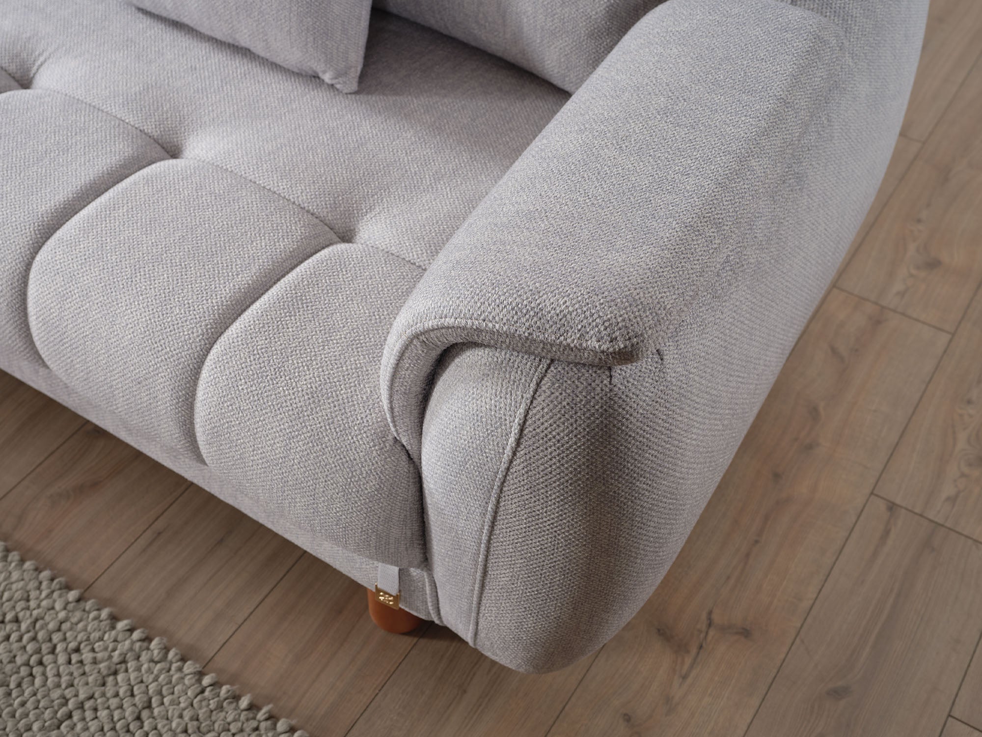 Windy Grey Modular Sectional Sofa - Image 3