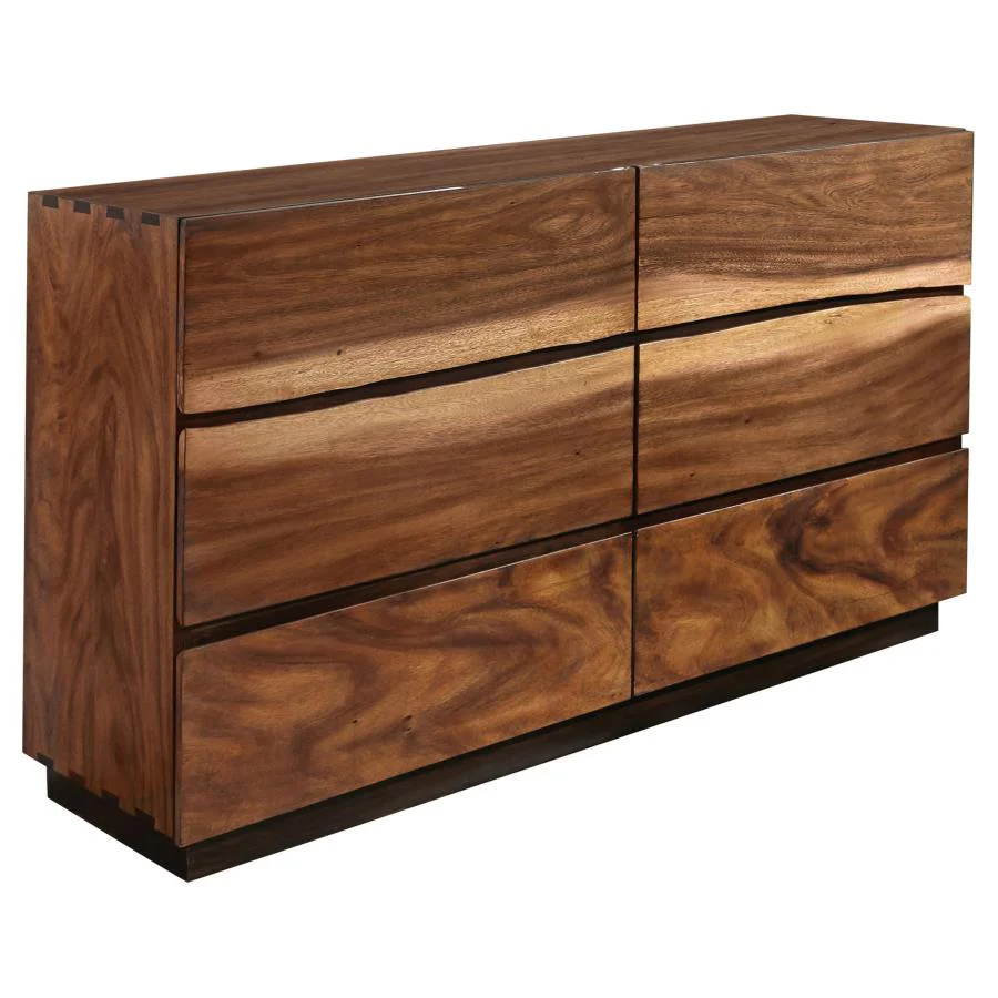 Winslow Smokey Walnut 5-Piece King Bedroom Set - Image 5