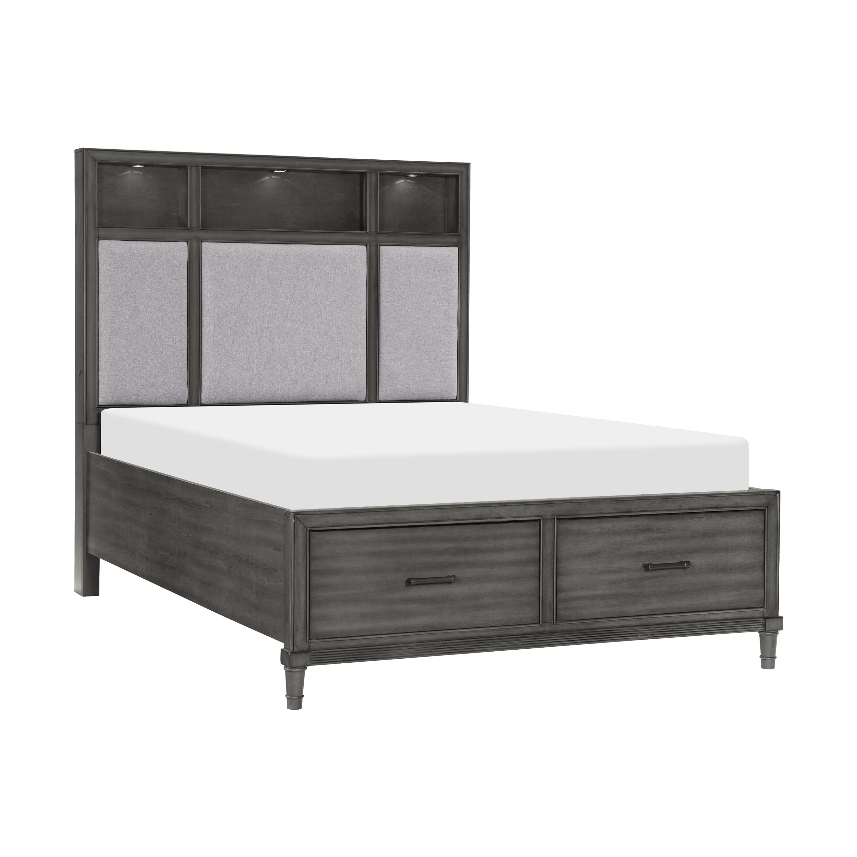 Wittenberry Gray Storage Platform Bedroom Set - Image 3