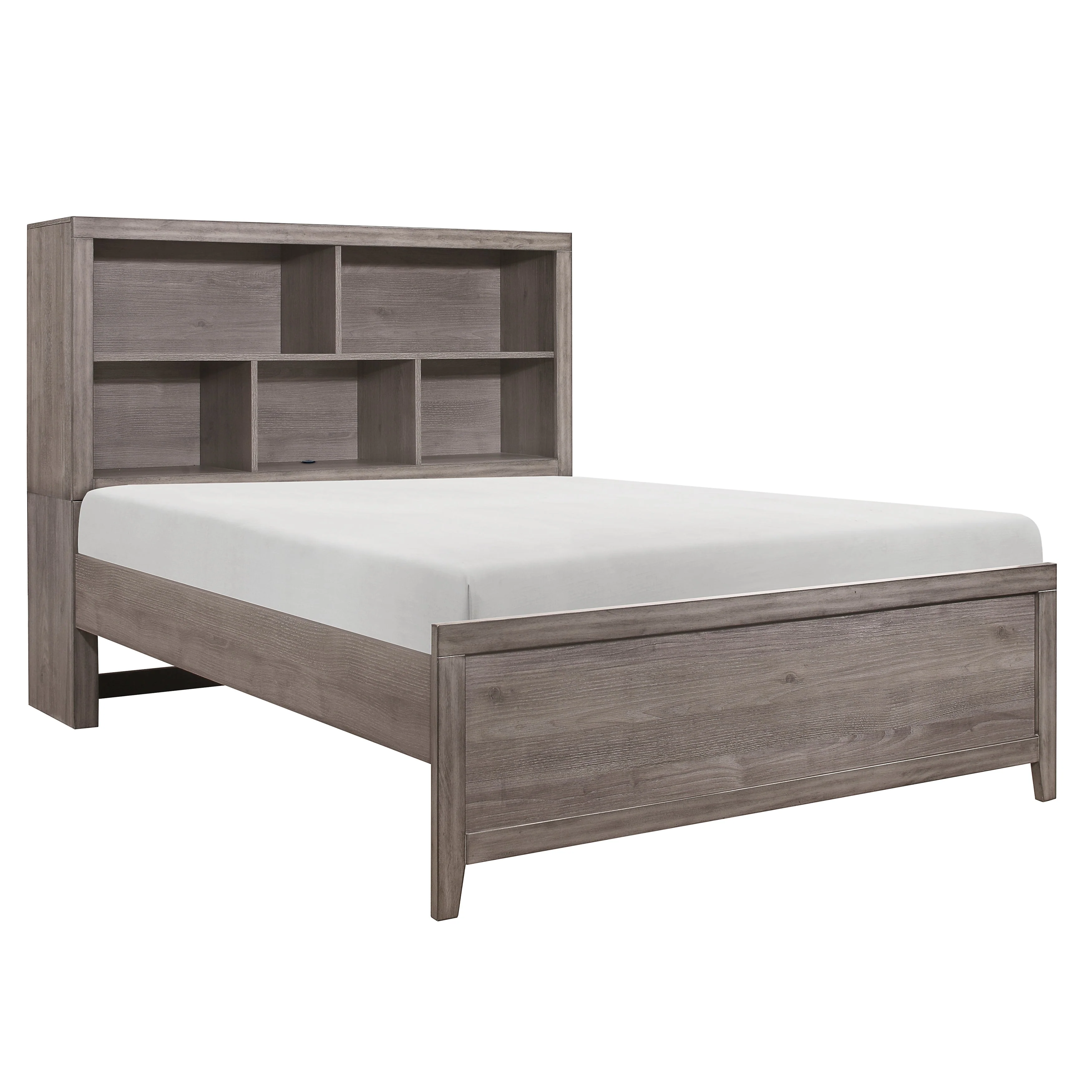 Woodrow Brownish Gray Youth Wall Bed with Toy Boxes - Image 5