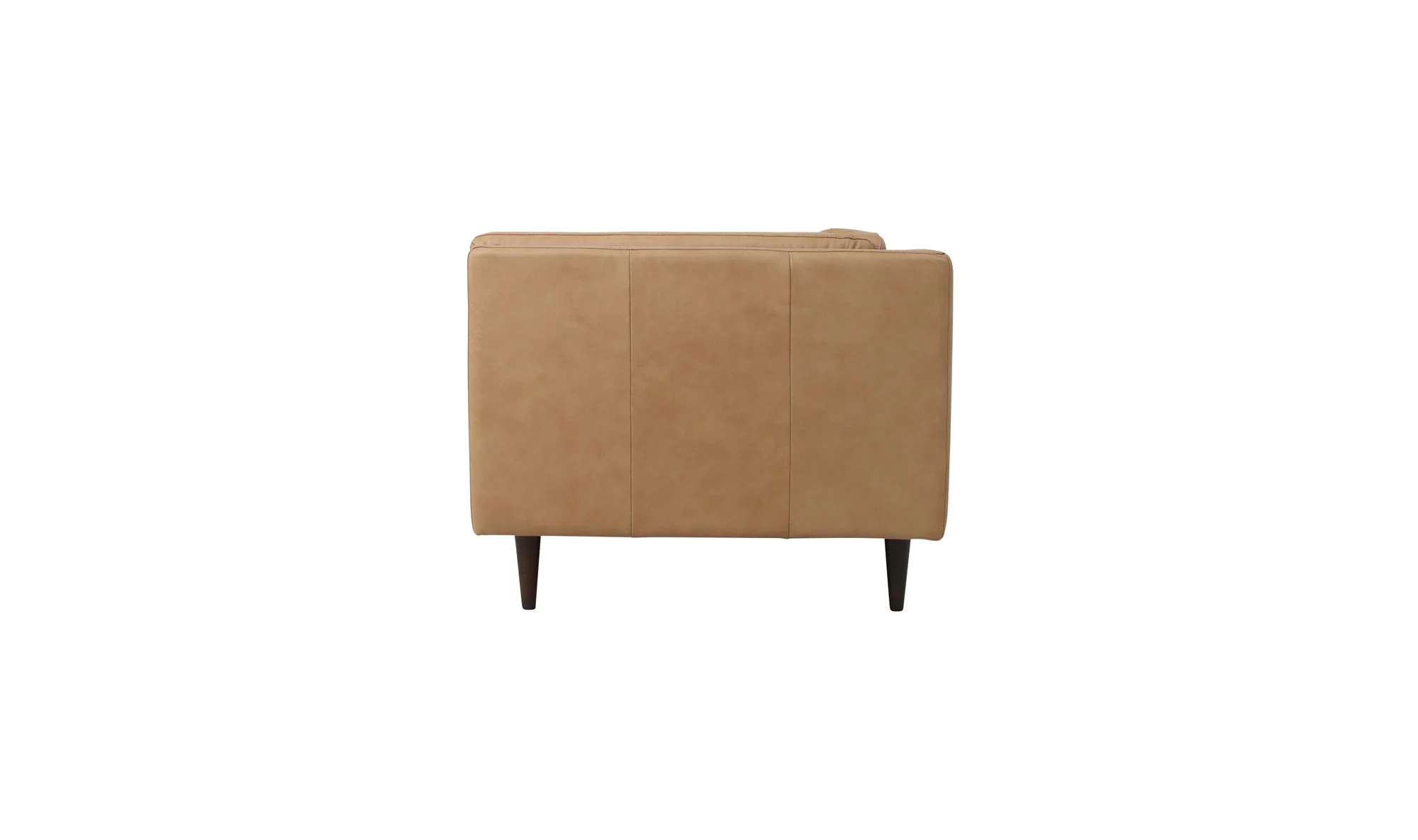 Woods Sofa Tan Leather - Image 7