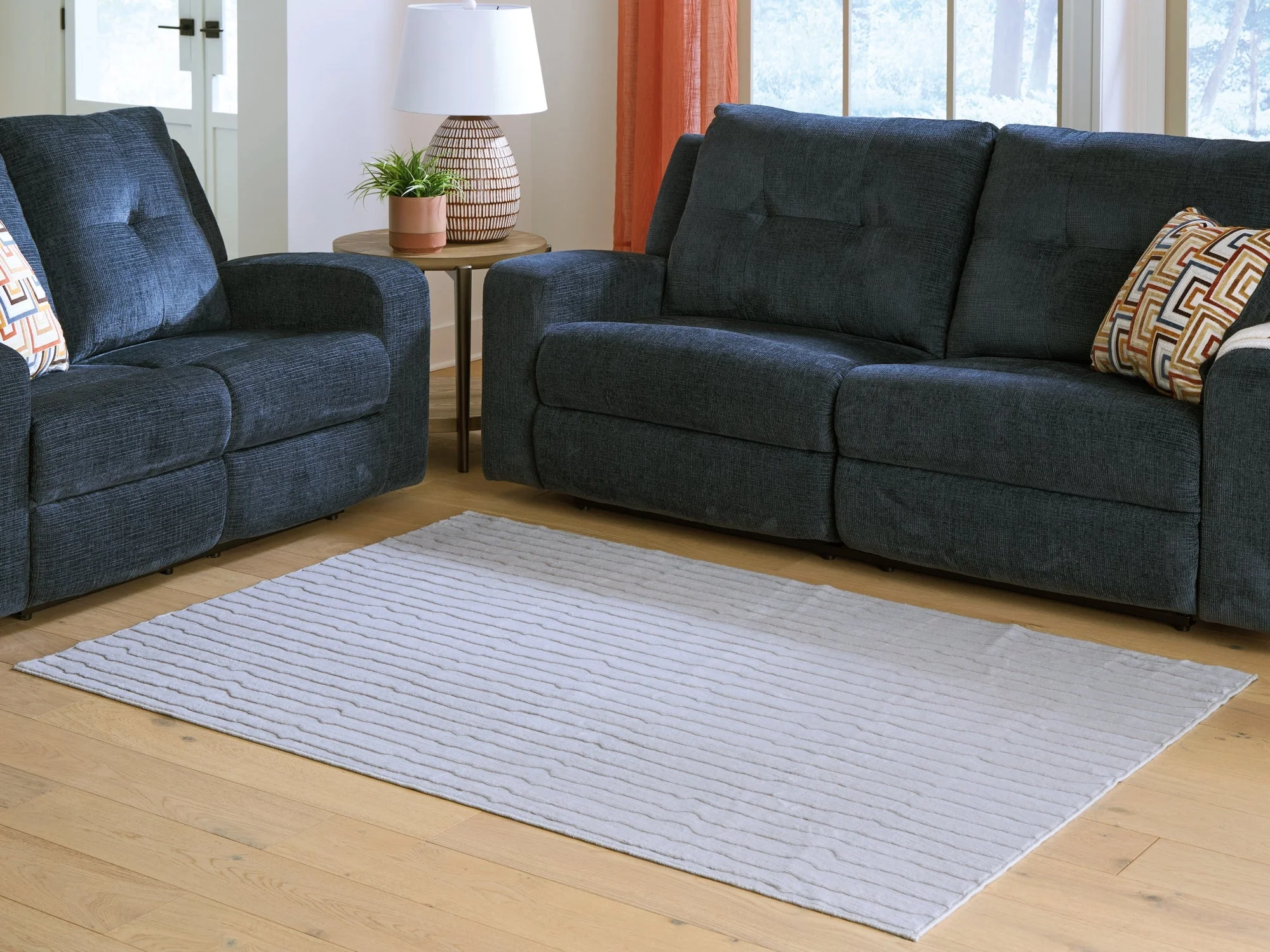 Worthley Gray Washable Medium Rug - Image 6