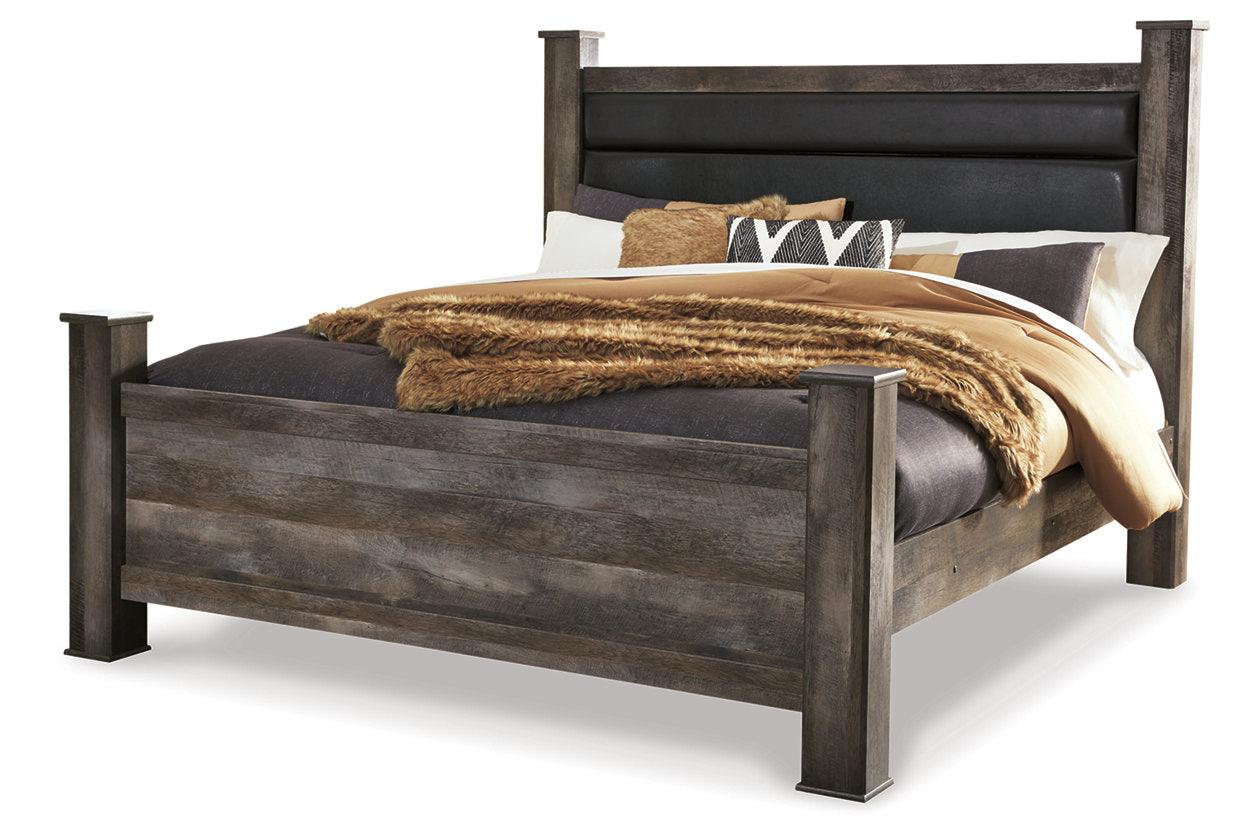 Wynnlow Gray King Poster Bed - Image 5