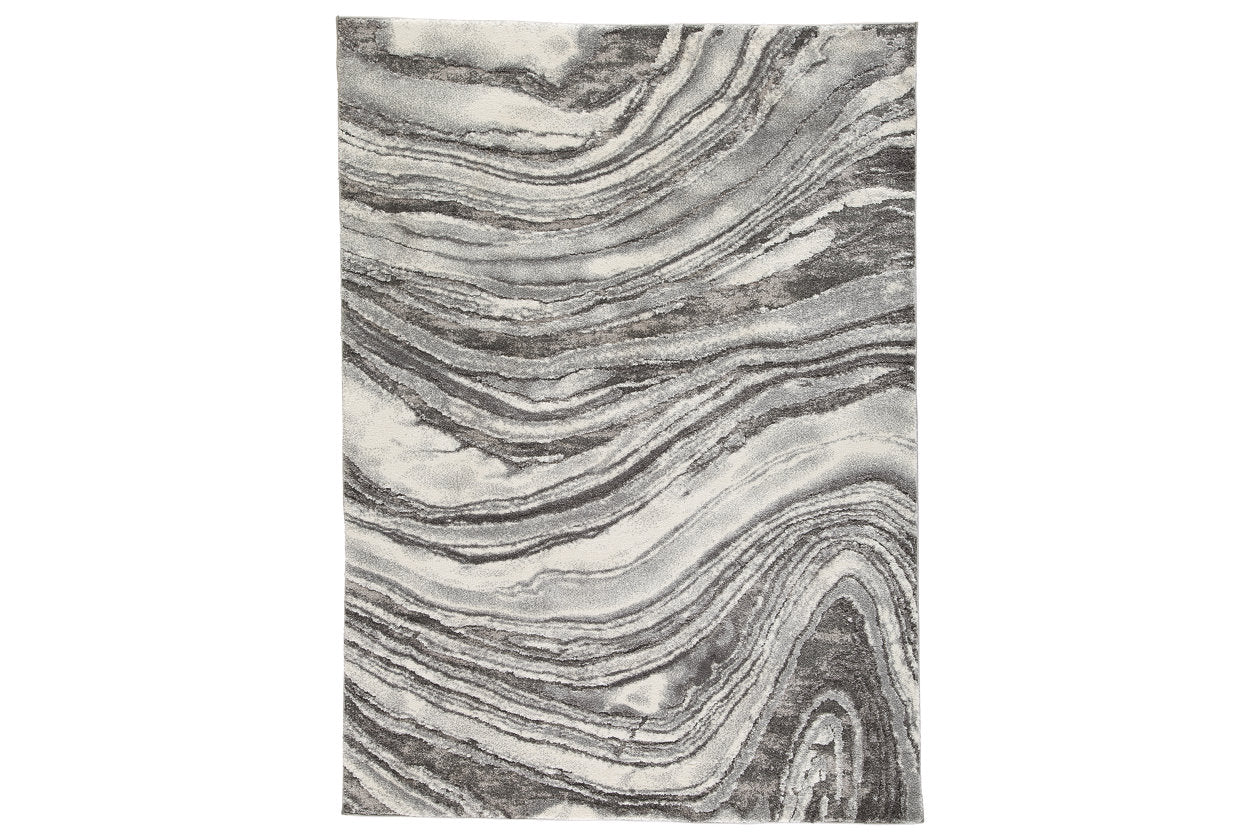 Wysdale Cream/Gray Large Rug - Image 2