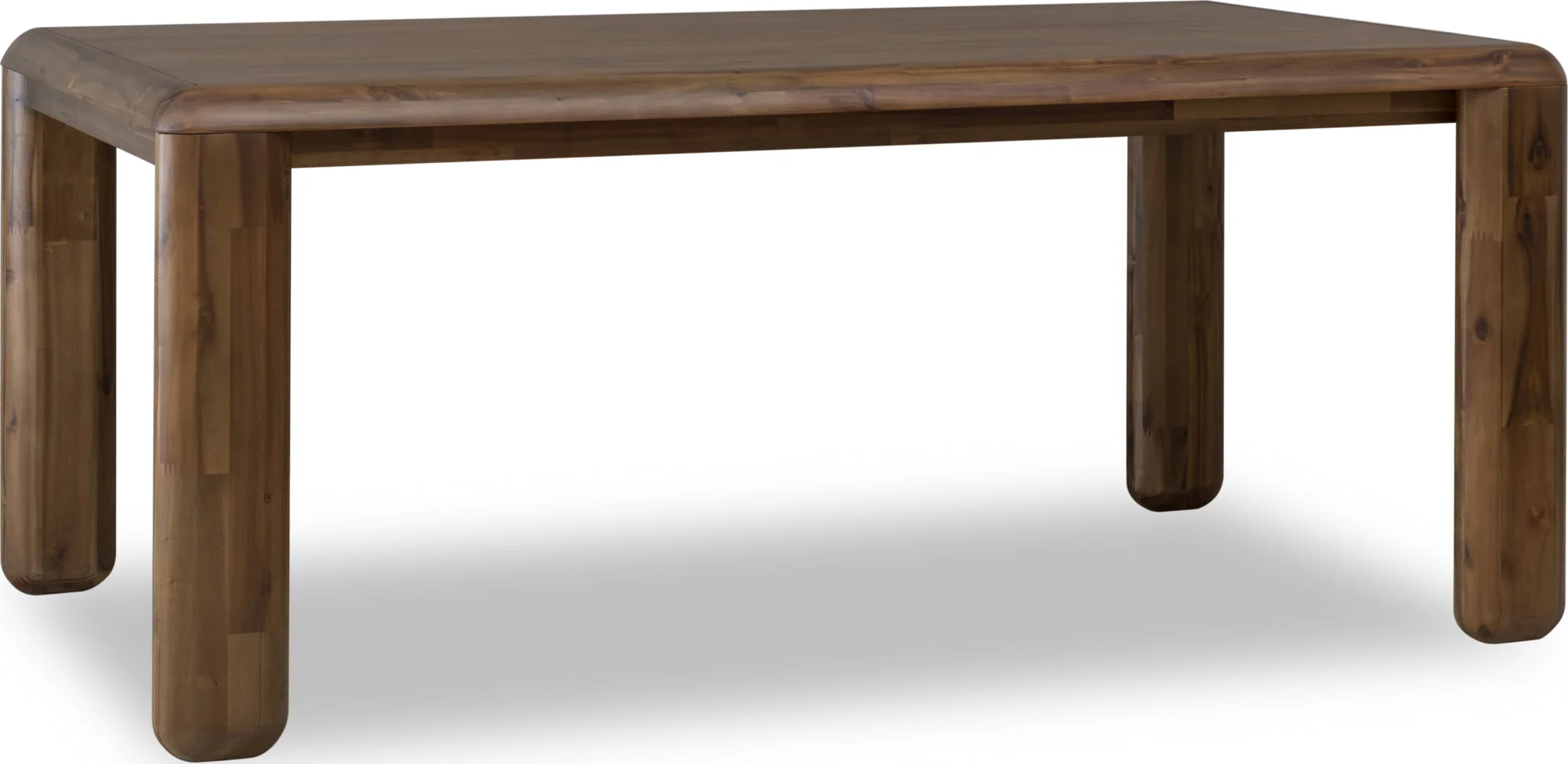 Xolani Impala Rectangular Acacia Wood Leg Dining Table - Image 2
