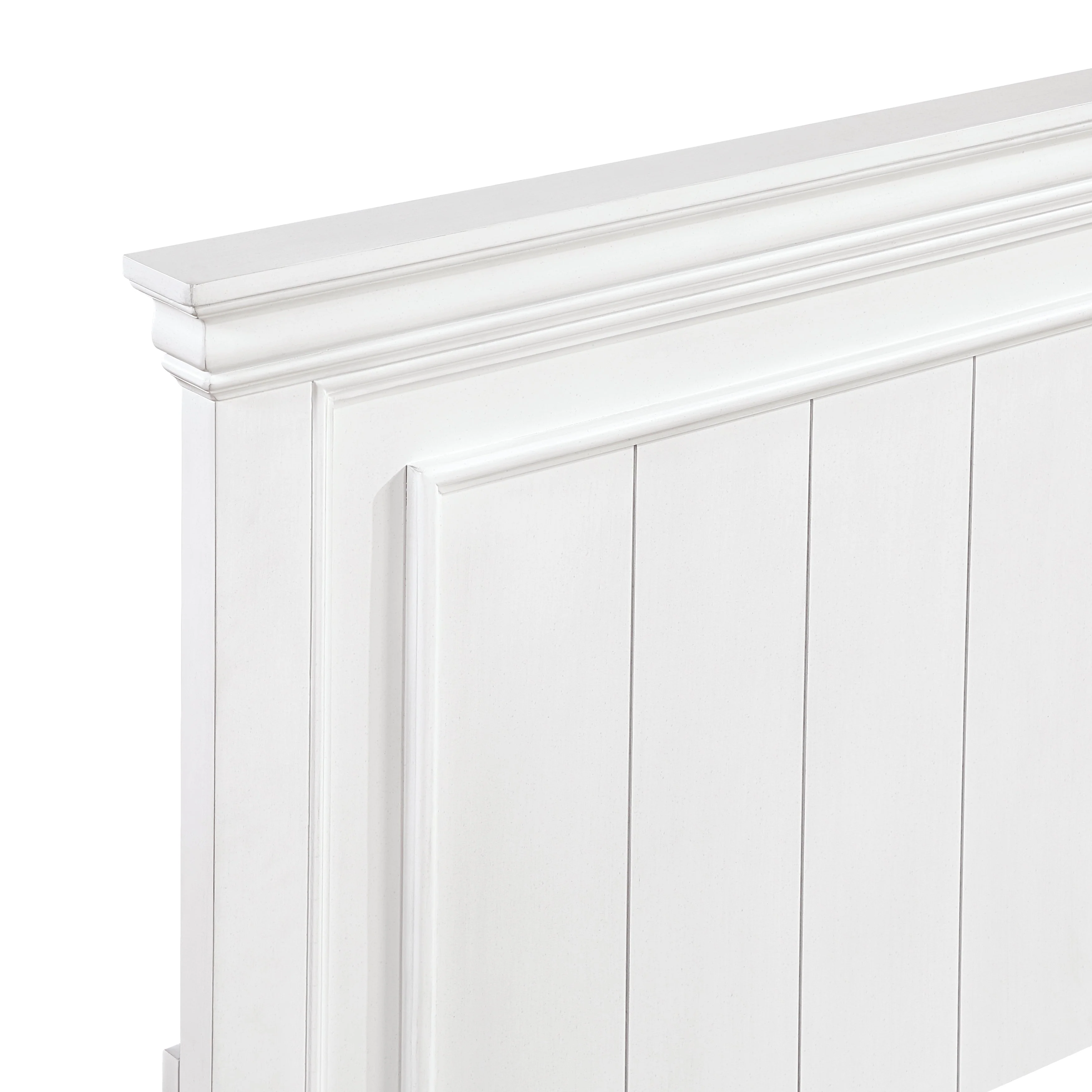 York White California King Bed - Image 5
