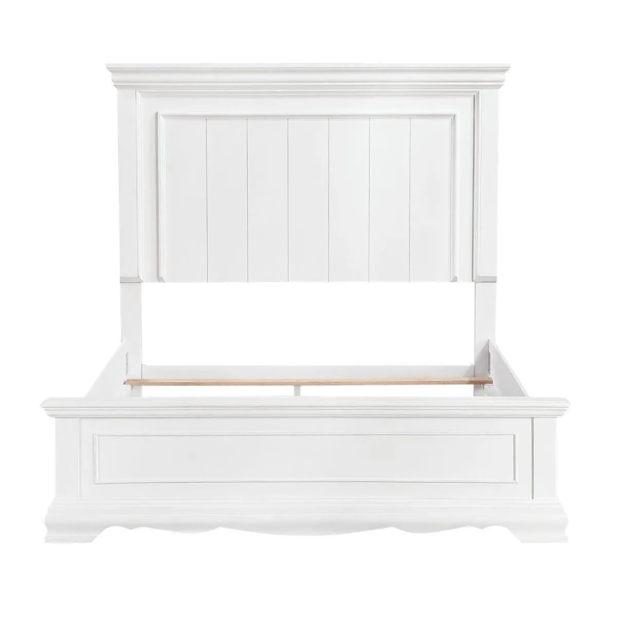 York White Eastern King Panel Bed - Image 2