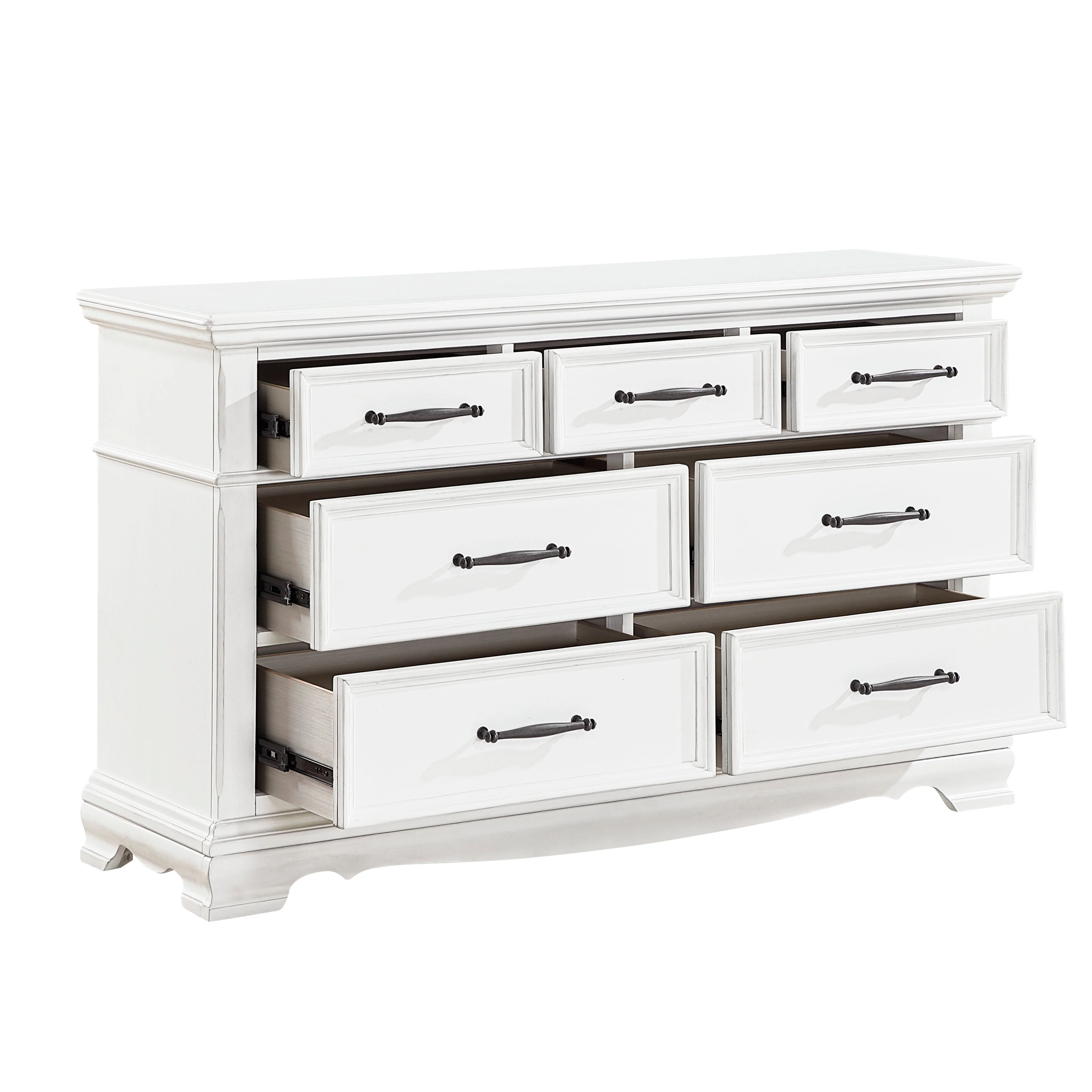 York White Panel Bedroom Set - Image 15