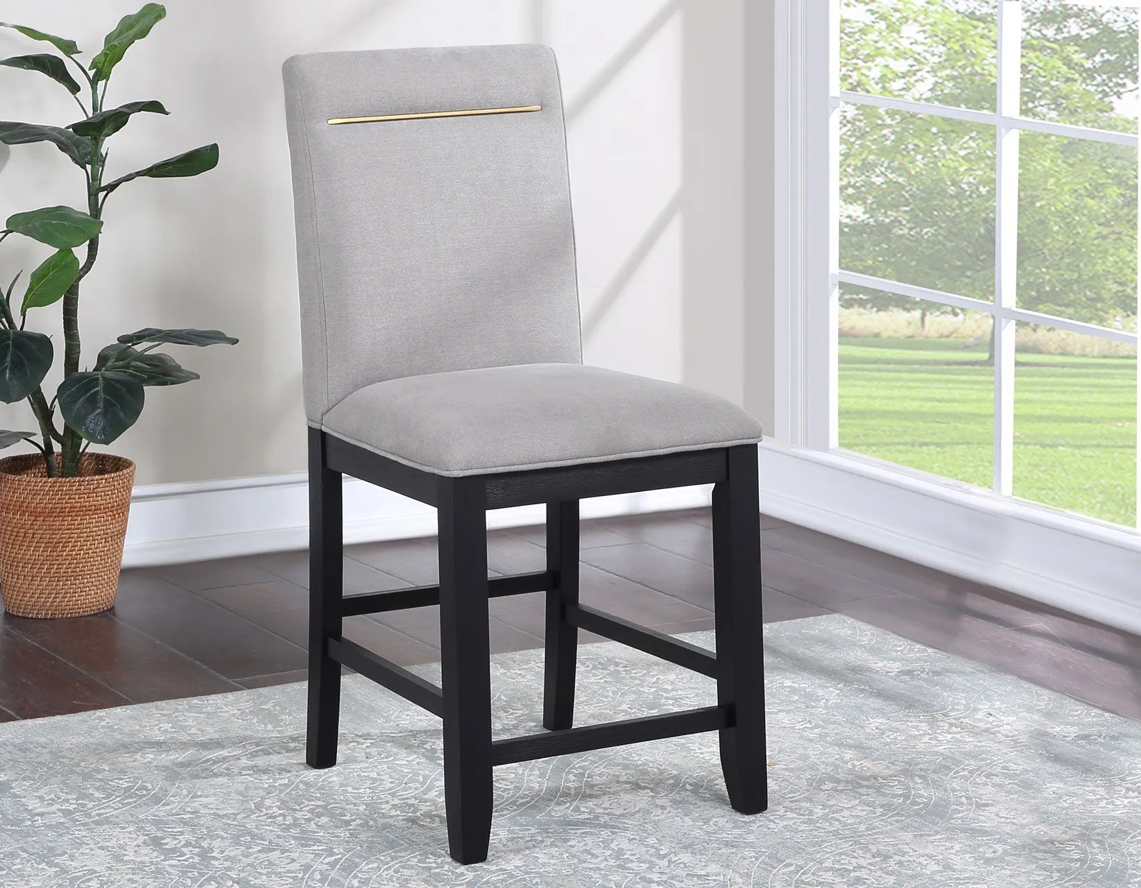 Yves Charcoal Storage Counter Height Dining Set - Image 23
