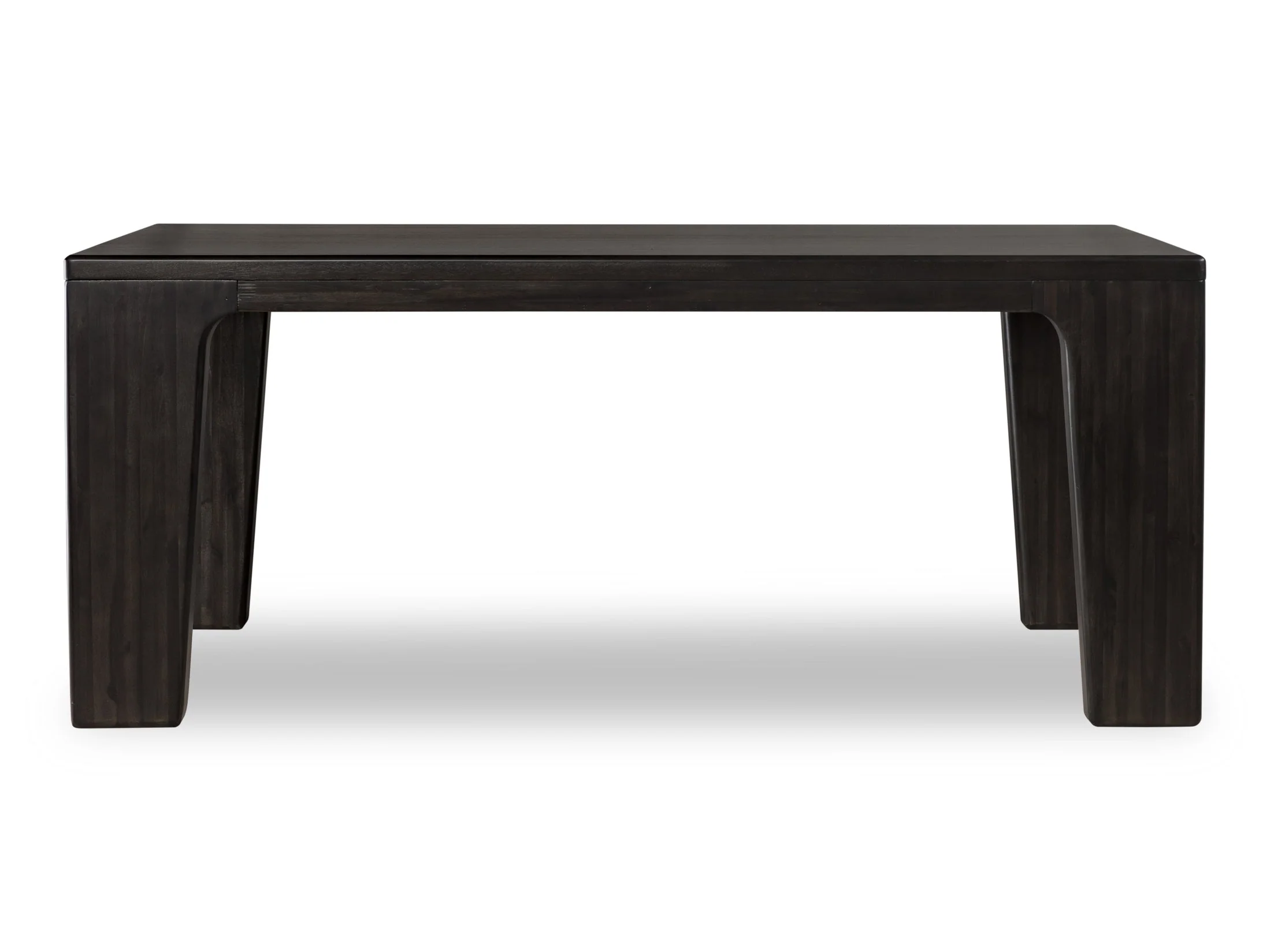 Zamba Rectangular Acacia Wood Dining Table in Jaguar
