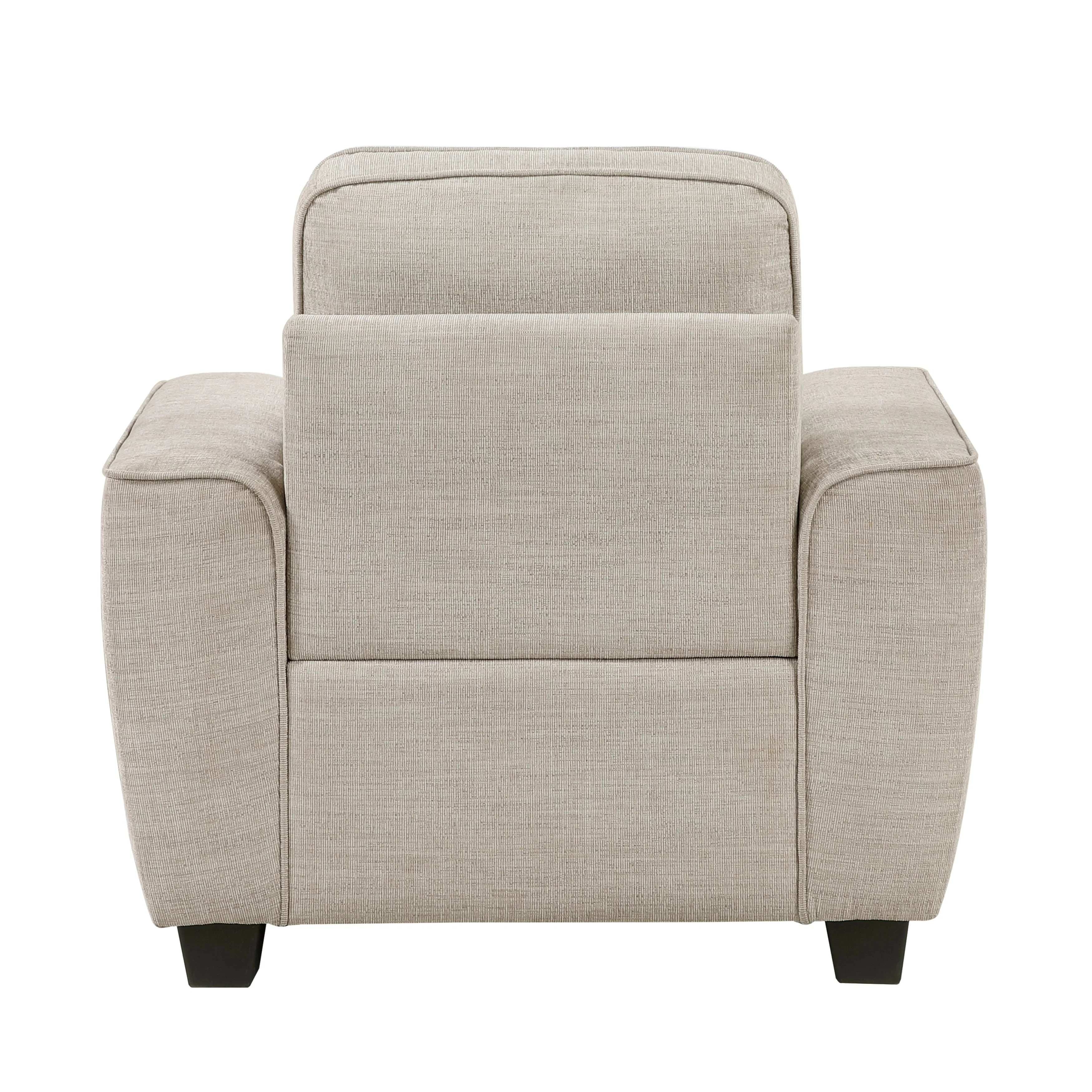 Zander Taupe Chair - Image 6