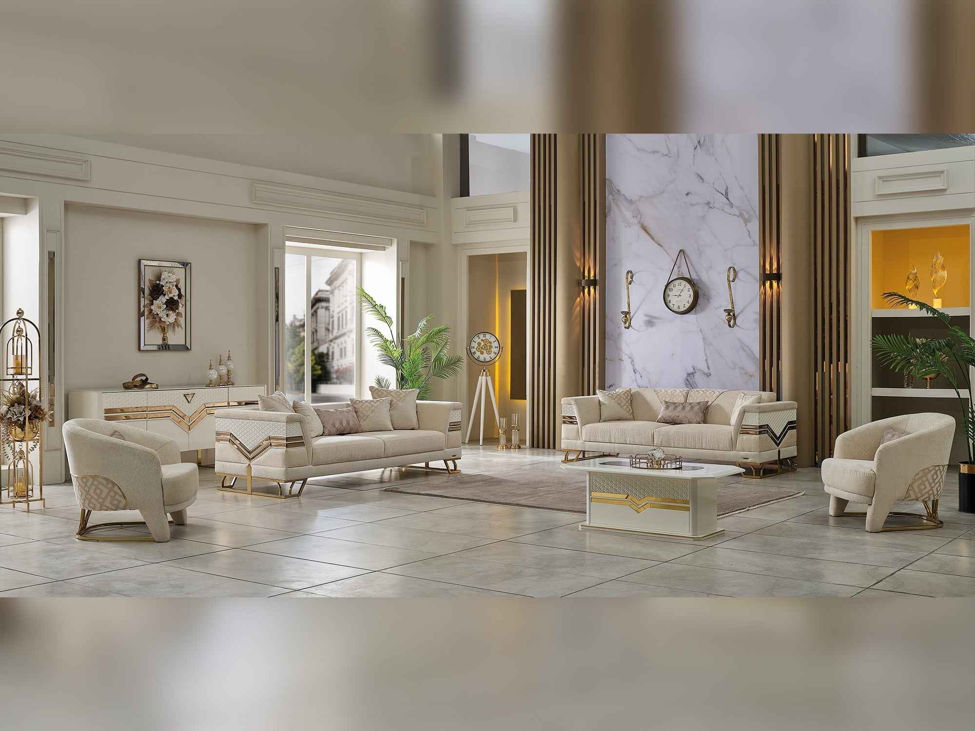 Zen Cream Chair - Image 4