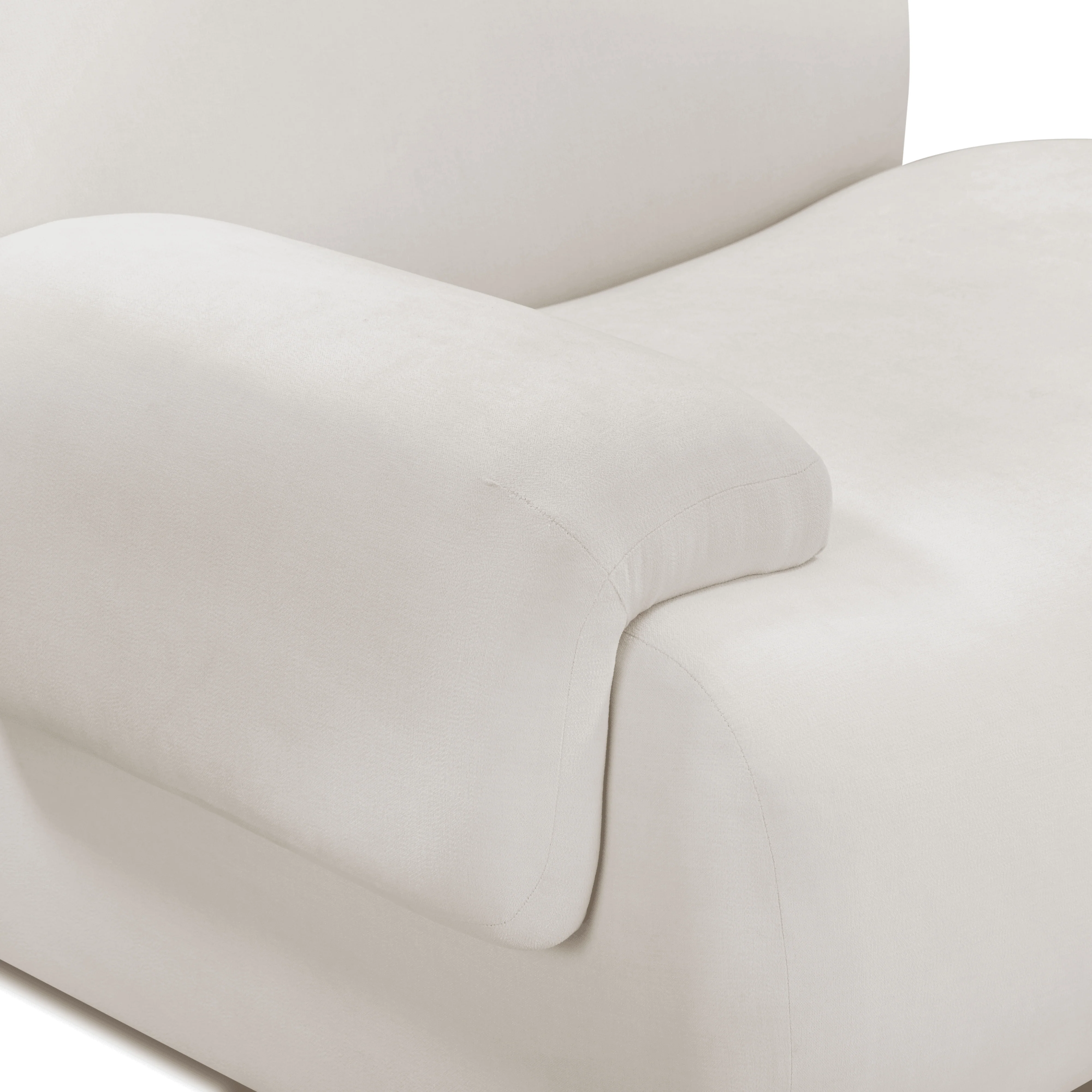 Zenith 116.5" Contract-Grade Upcycled Fabric Modular Sofa - Image 9