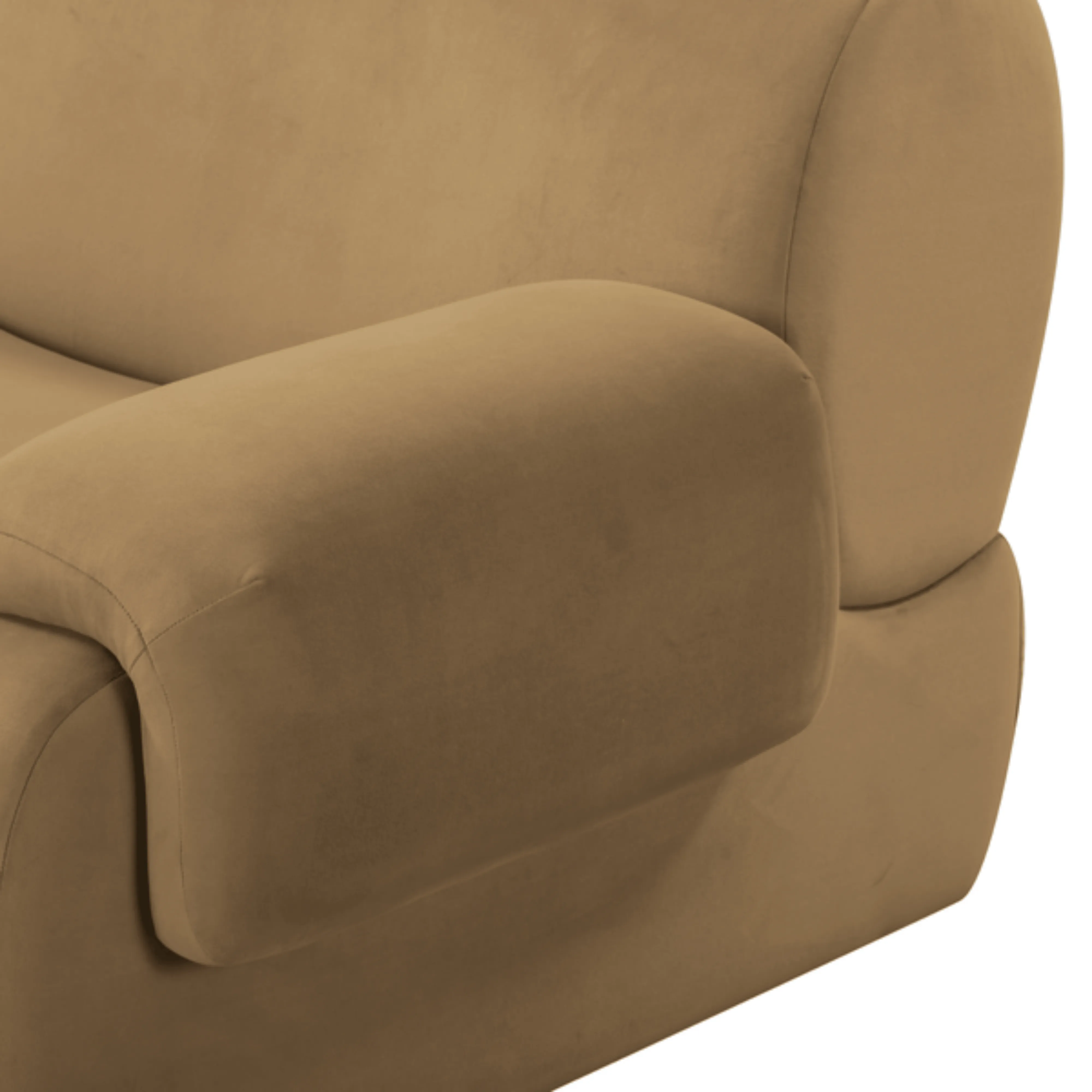 Zenith Performance Velvet Modular Corner Chair - Image 9