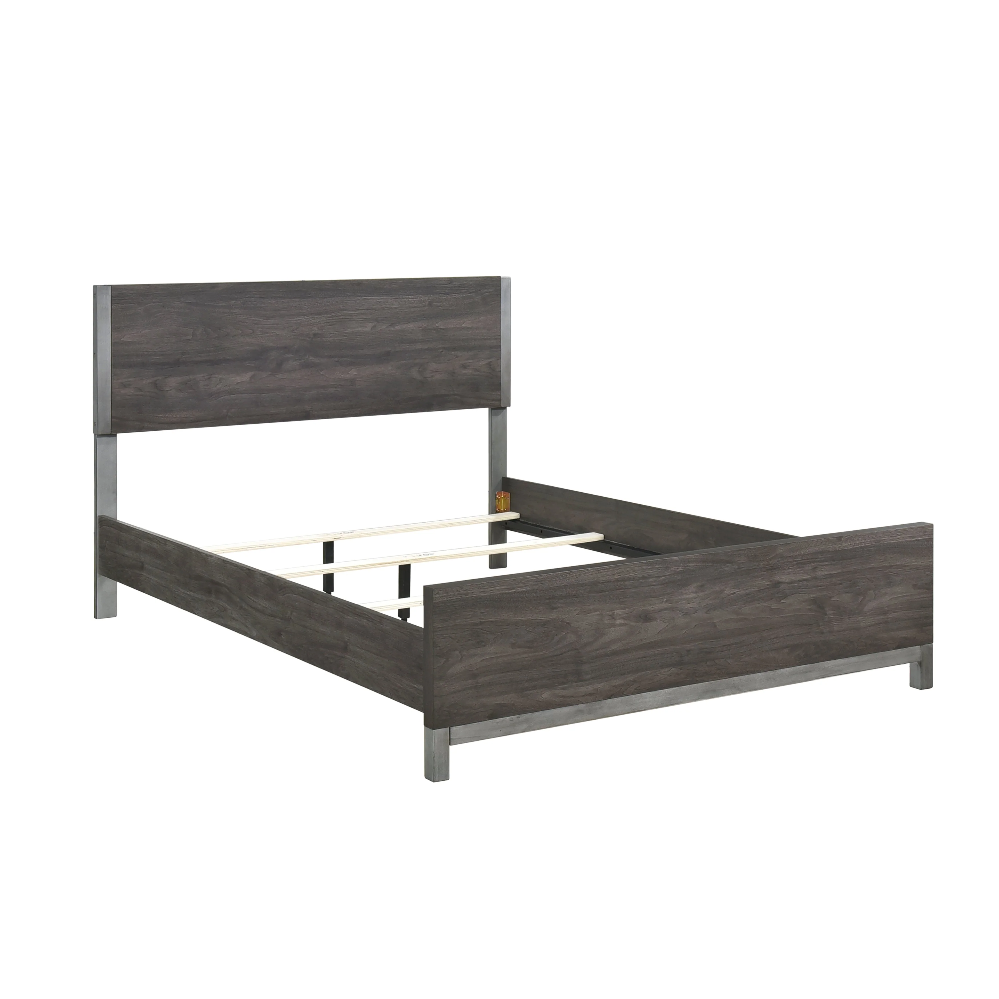 Zephyr Brownish Gray Panel Bedroom Set - Image 4