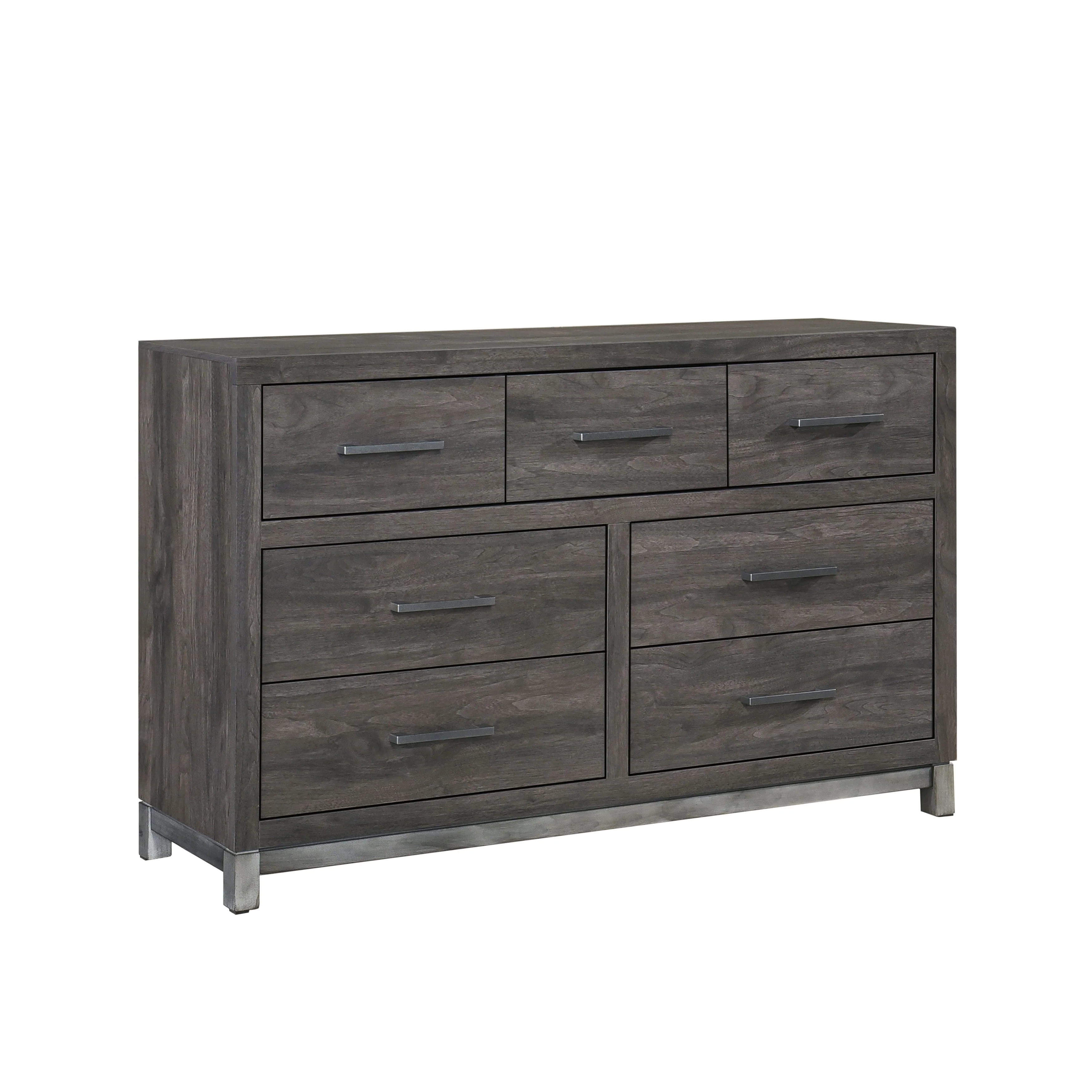 Zephyr Brownish Gray Panel Bedroom Set - Image 6