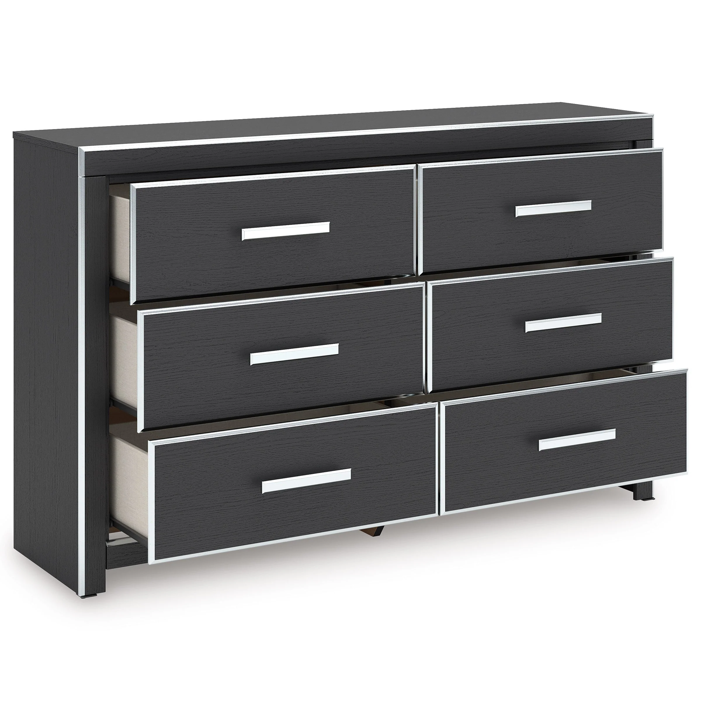 Zuraleus Black Upholstered Platform Bedroom Set - Image 15