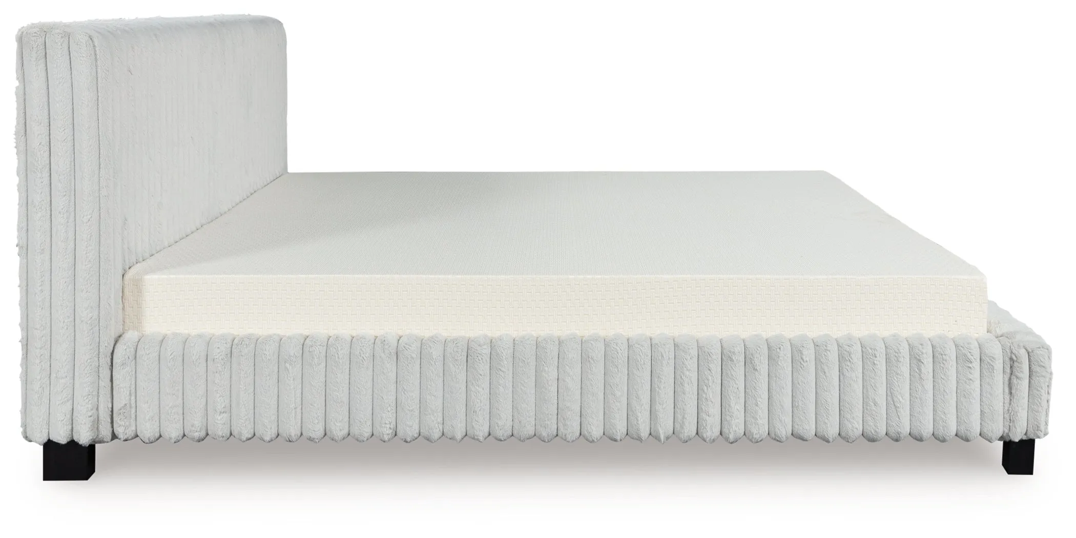 Zuraleus White King Upholstered Bed - Image 5