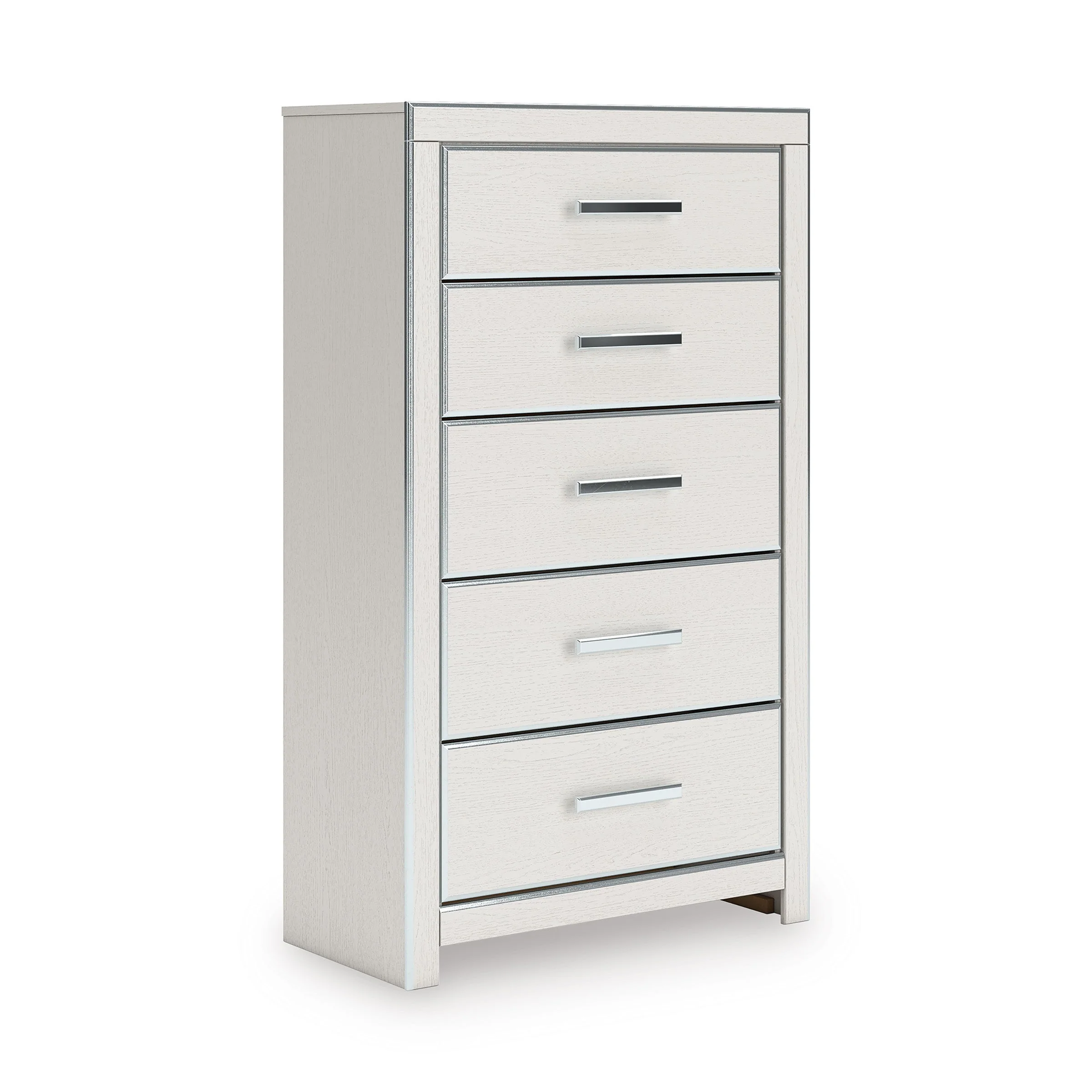 Zuraleus White Upholstered Platform Bedroom Set - Image 11